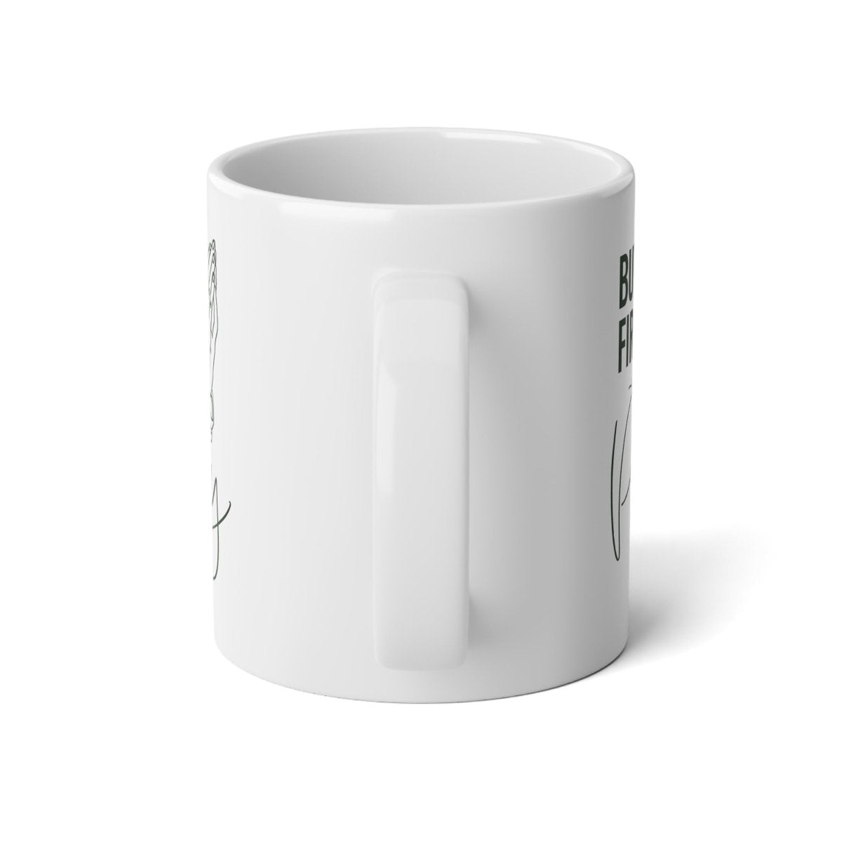 Faith Based Jumbo Coffee Mug 20oz. - But First Pray | Mug by atgodanddesigns