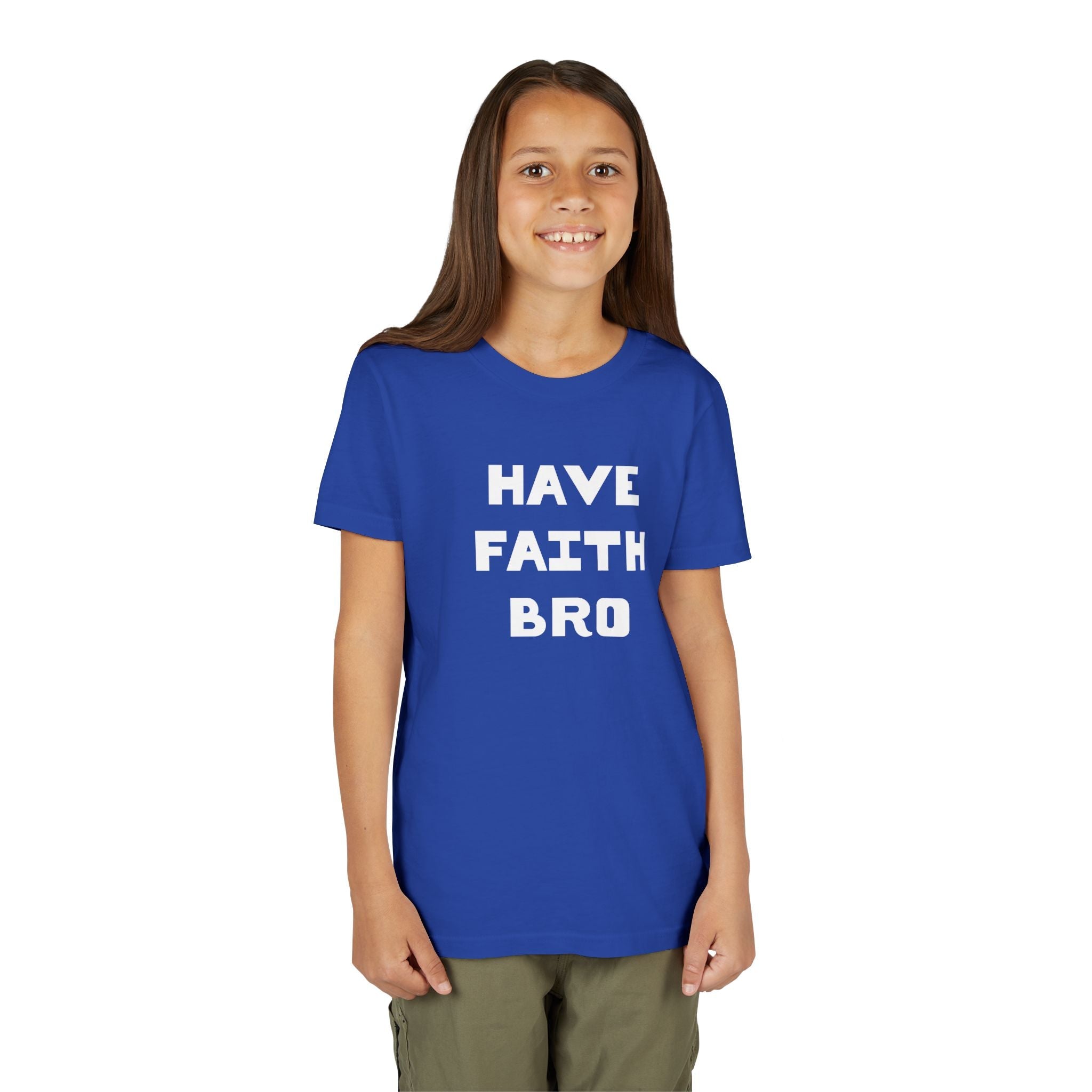 Faith Based Kid T-Shirt - Have Faith Bro | Kids clothes by atgodanddesigns