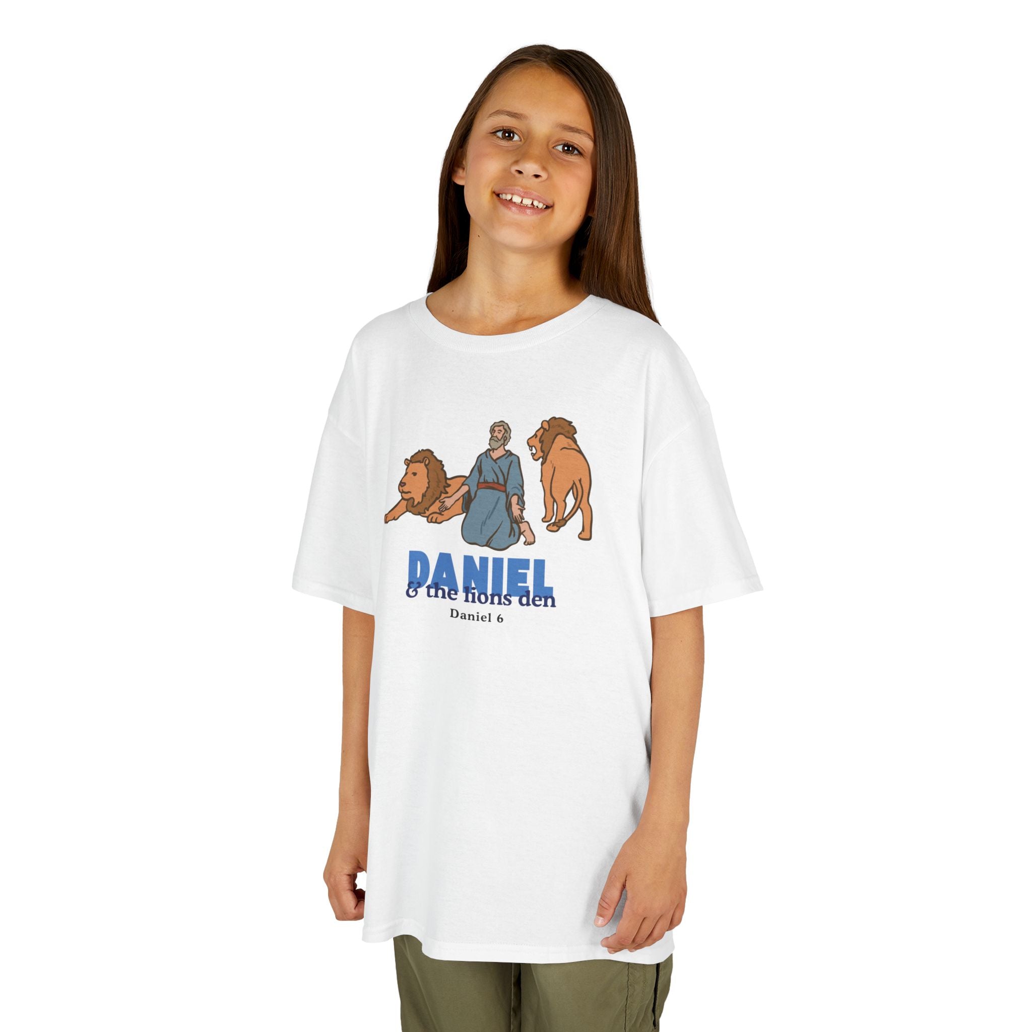 Faith Based Kids T-Shirt - Daniel and the Lion's Den | Kids clothes by atgodanddesigns