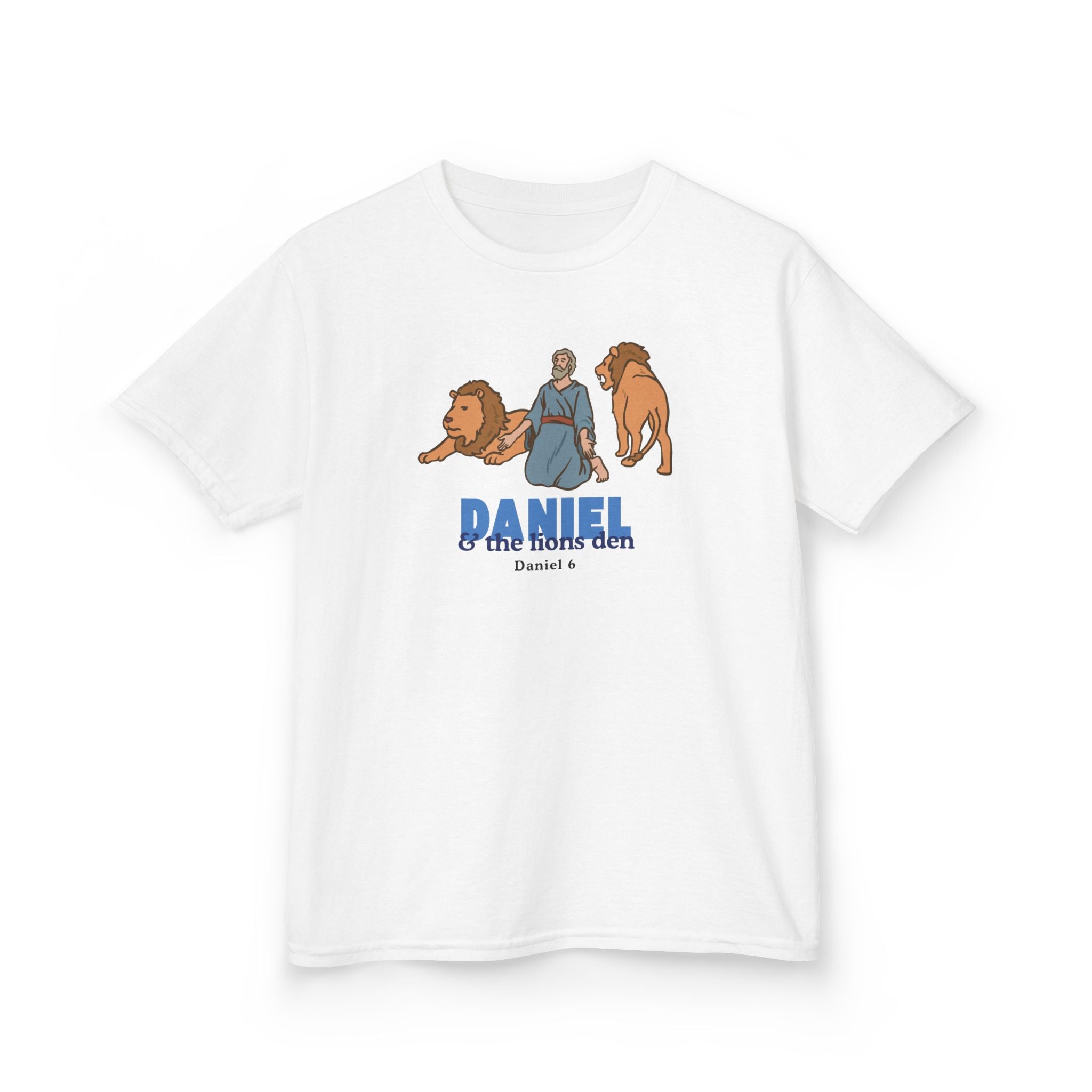 Faith Based Kids T-Shirt - Daniel and the Lion's Den | Kids clothes by atgodanddesigns