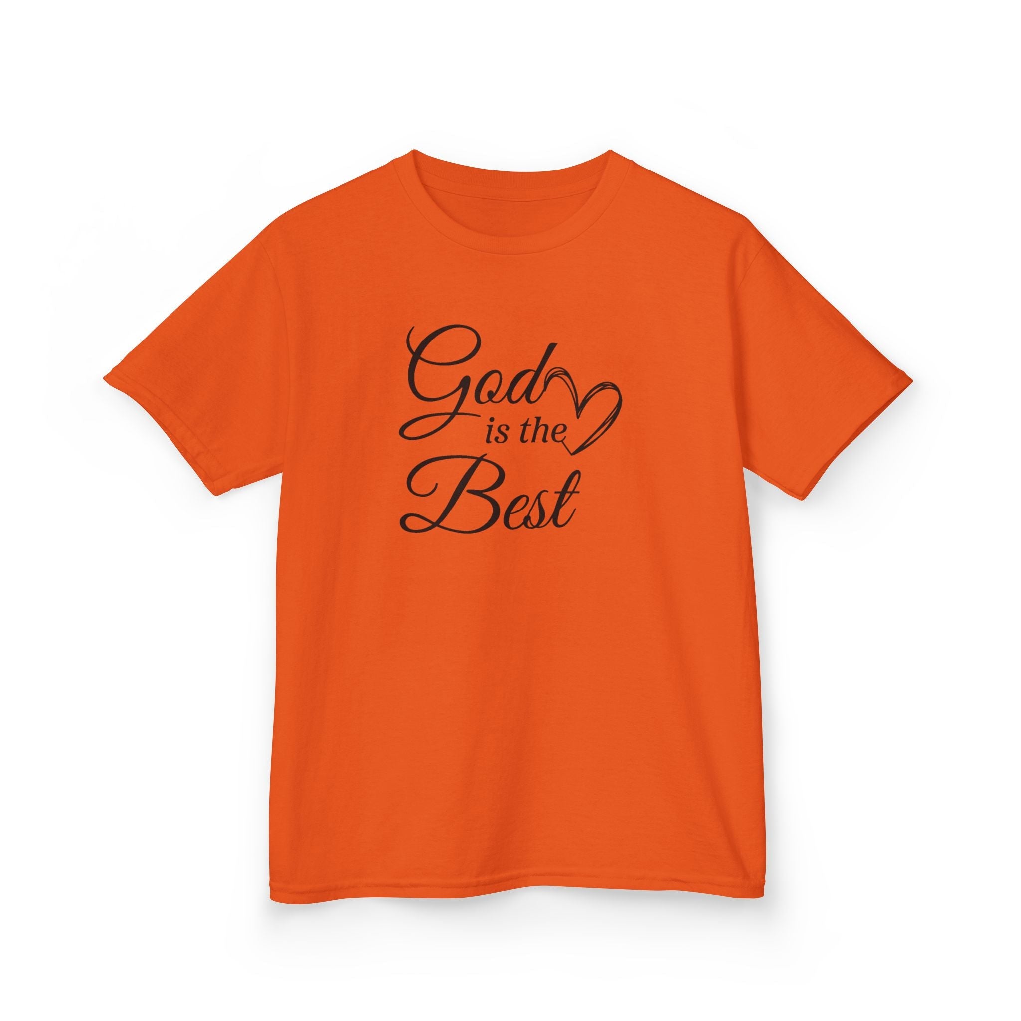 Faith Based Kids T-Shirt - God is the Best | Kids clothes by atgodanddesigns