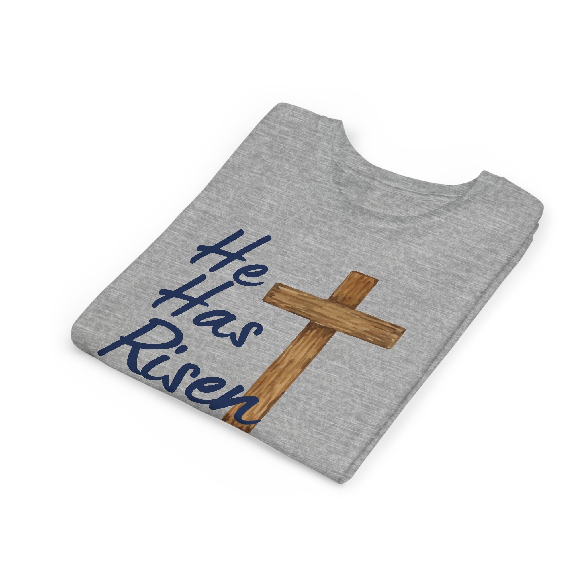 Faith Based Kids T-Shirt - He Has Risen | Kids clothes by atgodanddesigns