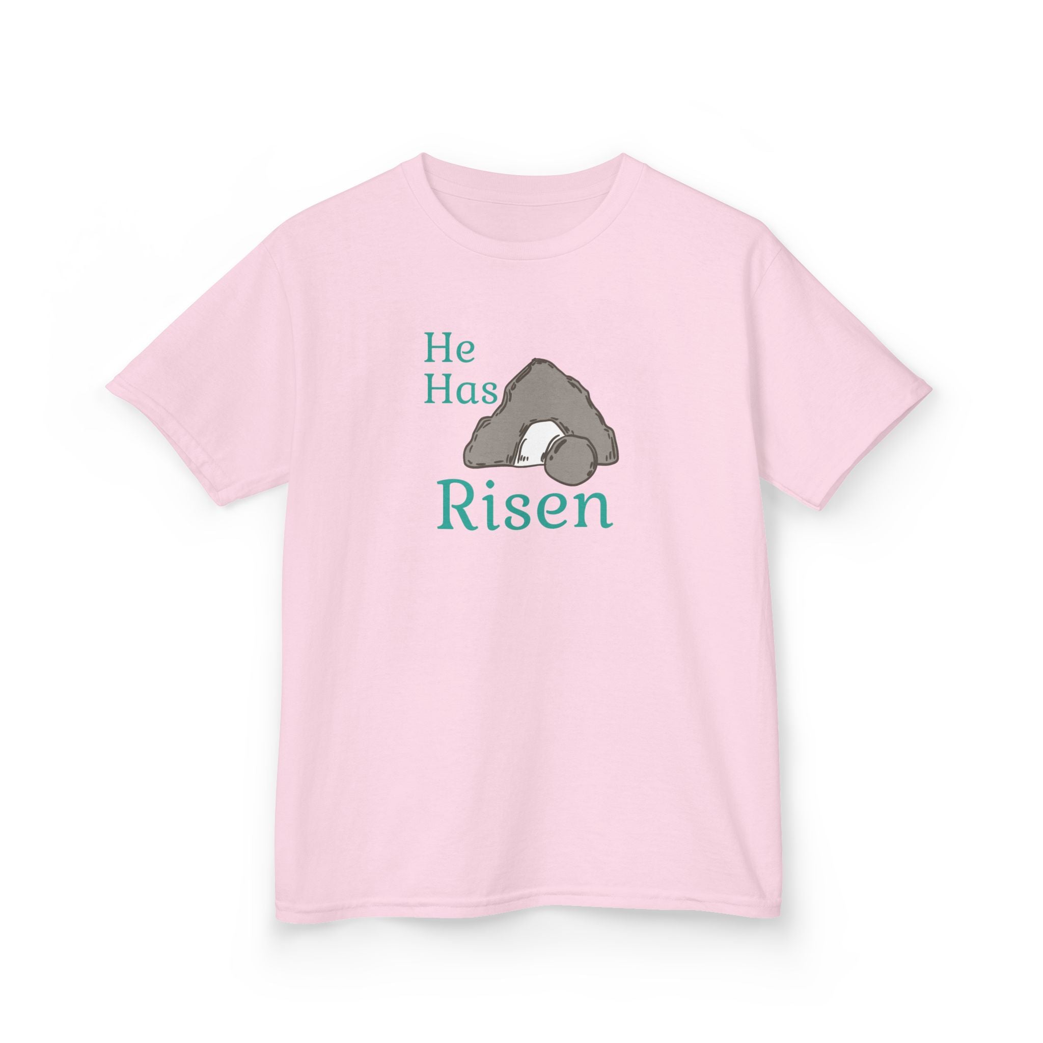 Faith Based Kids T-Shirt - 'He has Risen' | Kids clothes by atgodanddesigns