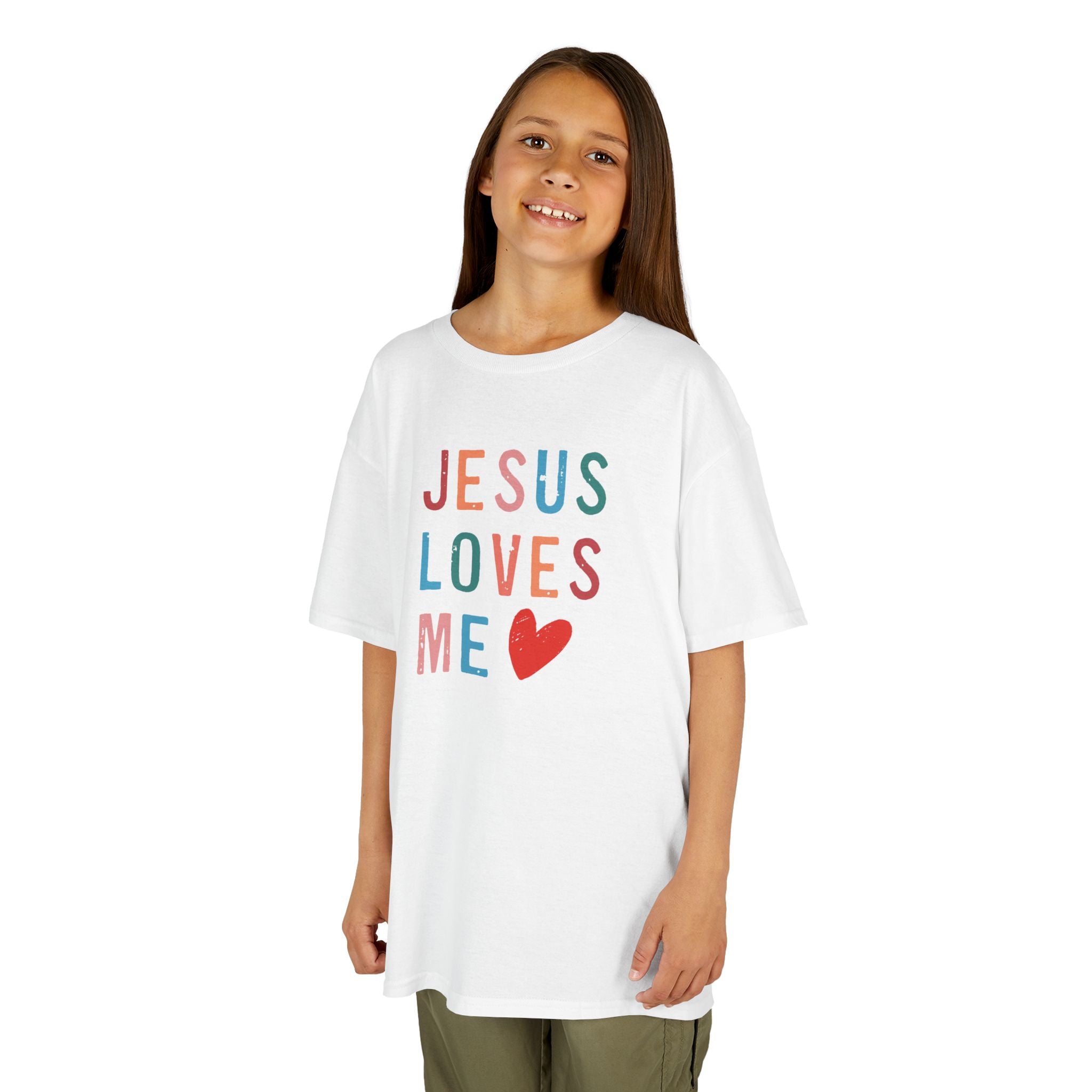 Faith Based Kids T-Shirt - Jesus Loves Me | Kids clothes by atgodanddesigns