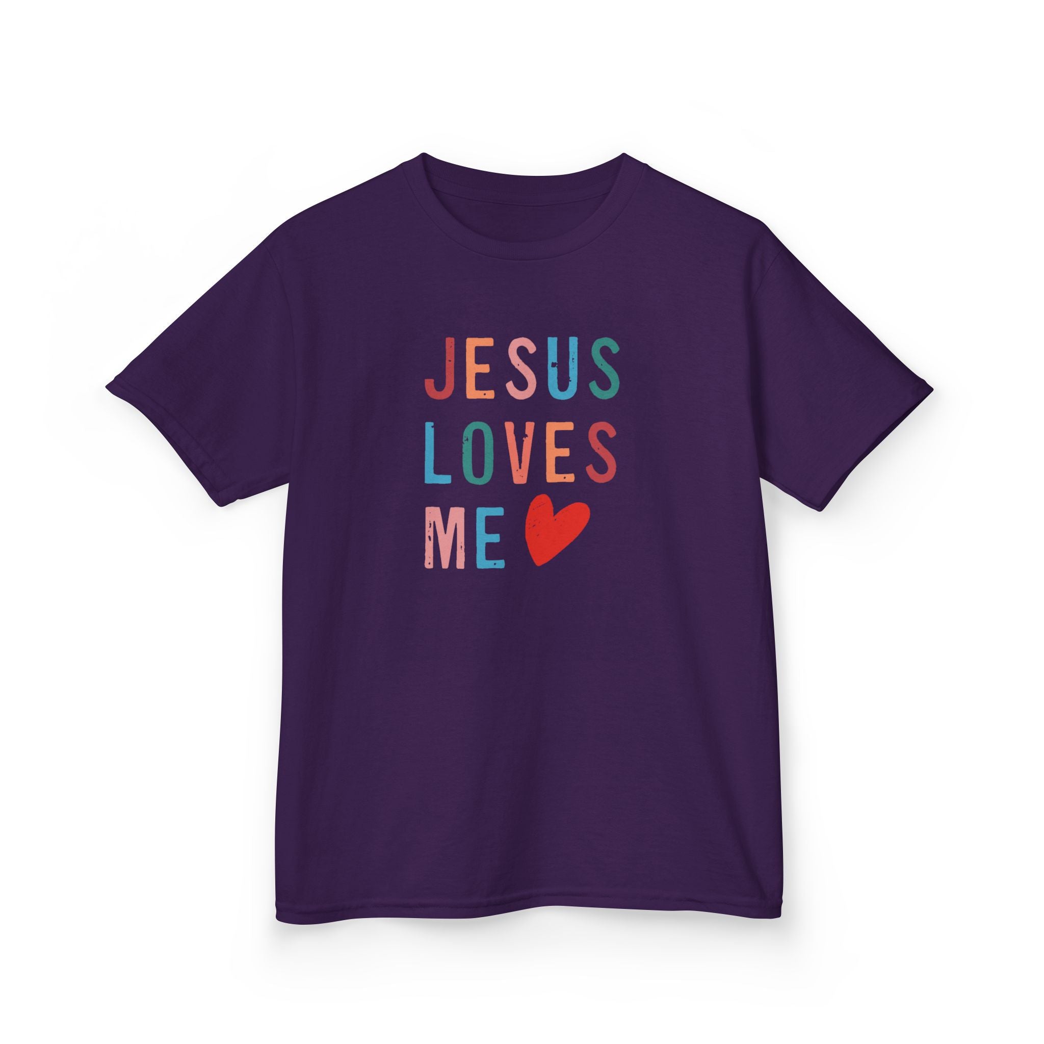 Faith Based Kids T-Shirt - Jesus Loves Me | Kids clothes by atgodanddesigns