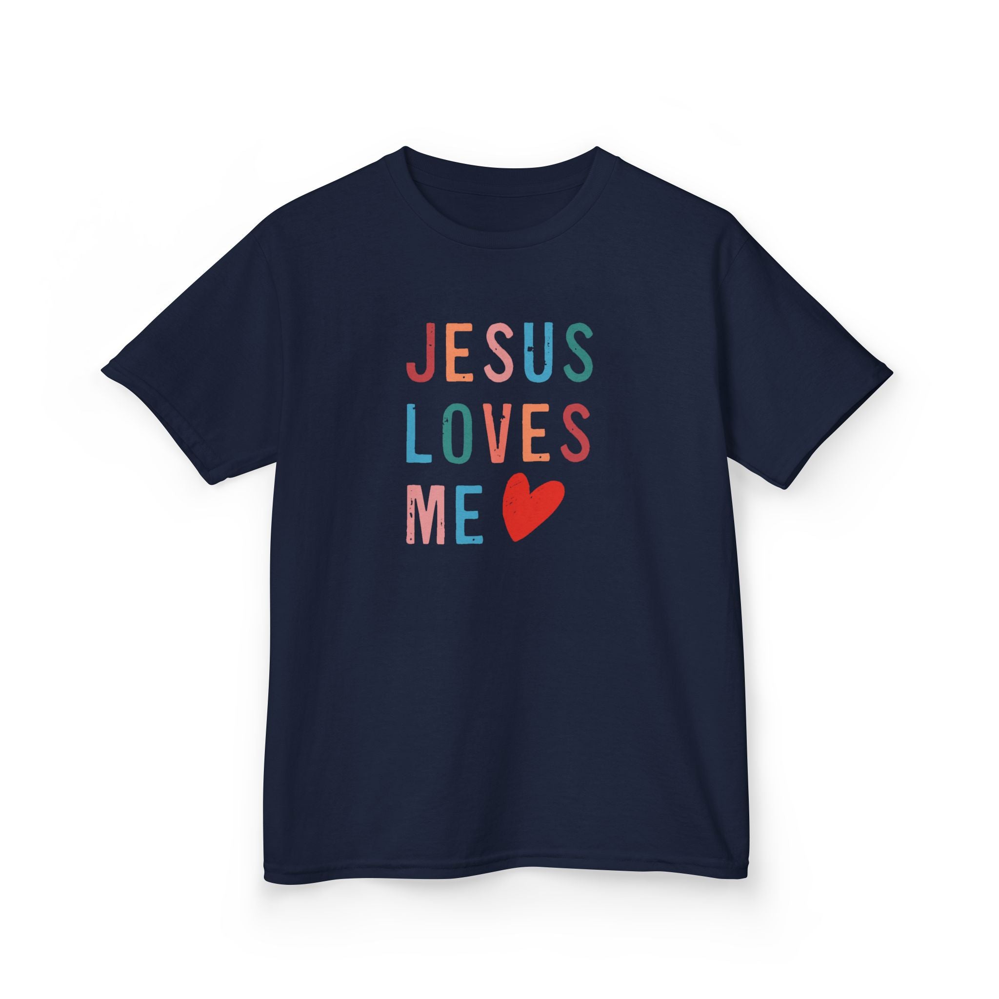 Faith Based Kids T-Shirt - Jesus Loves Me | Kids clothes by atgodanddesigns