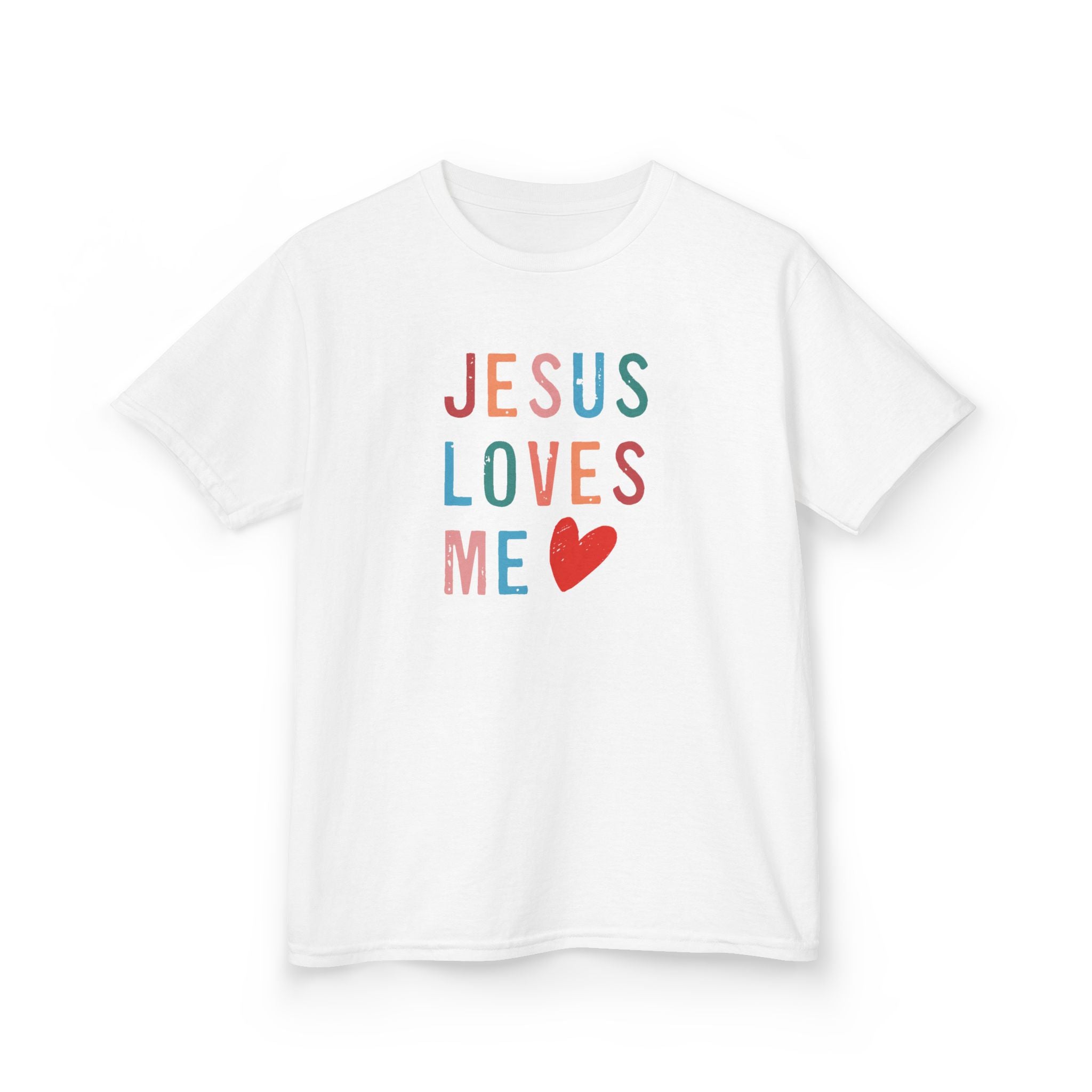 Faith Based Kids T-Shirt - Jesus Loves Me | Kids clothes by atgodanddesigns