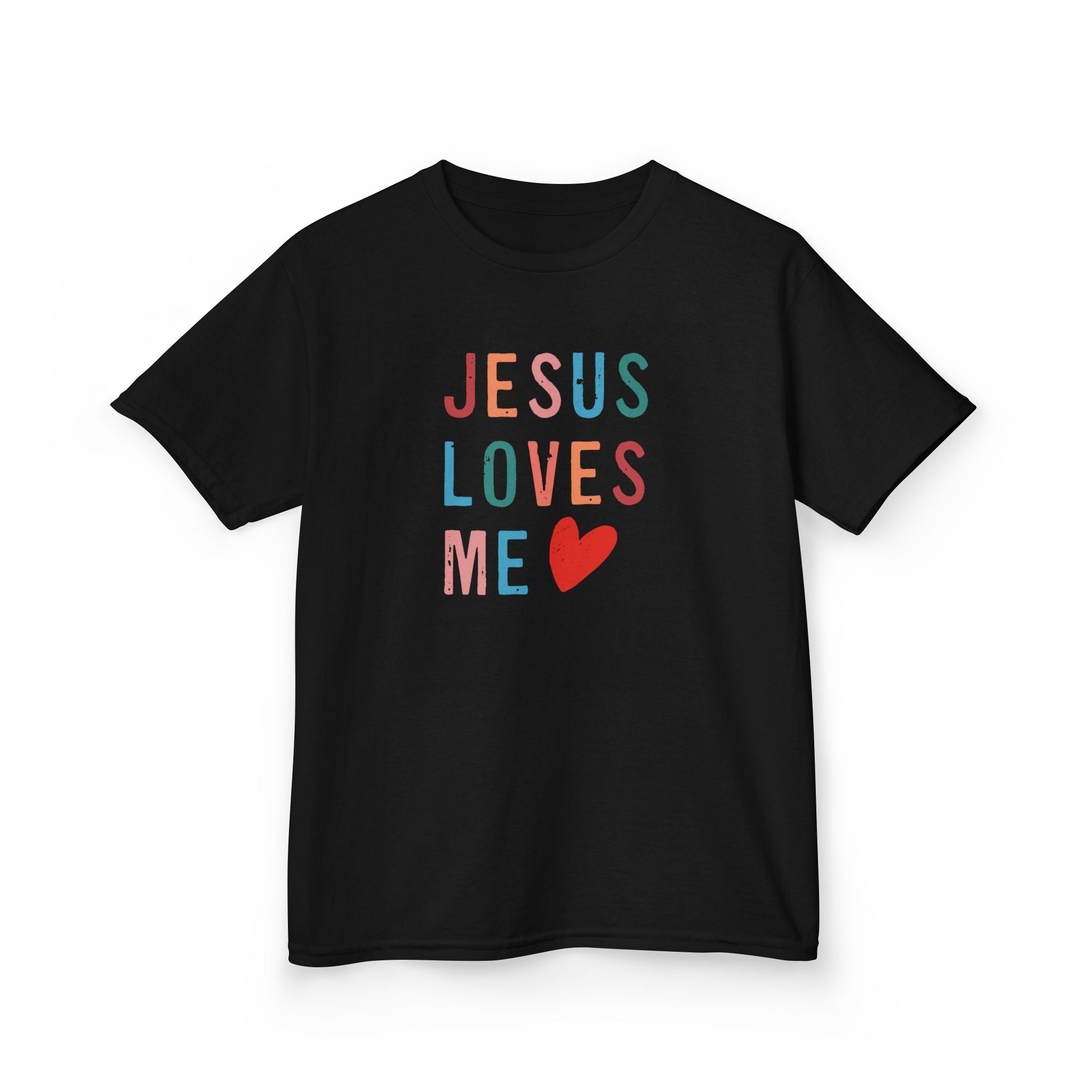Faith Based Kids T-Shirt - Jesus Loves Me | Kids clothes by atgodanddesigns
