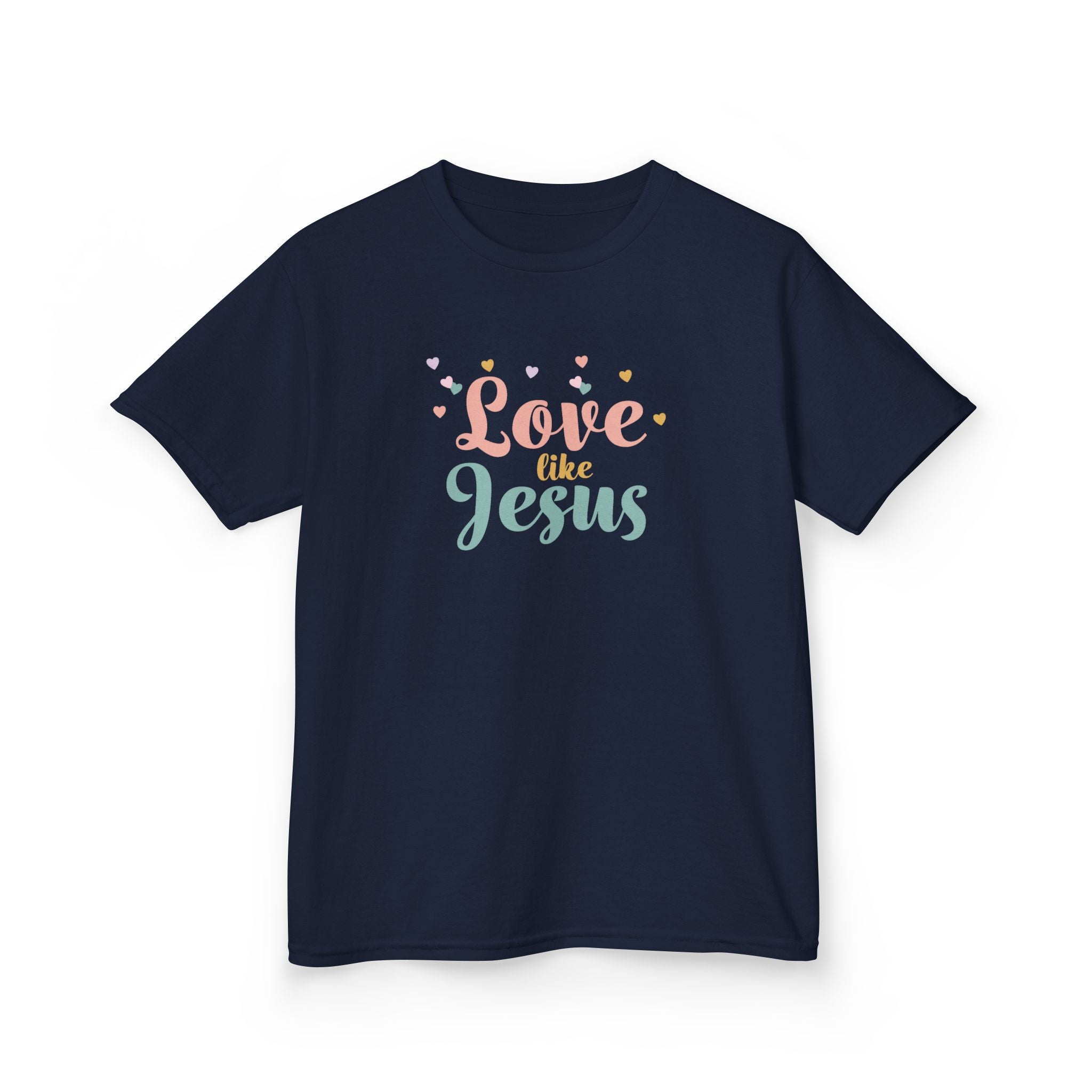 Faith Based Kids T-Shirt - Love Like Jesus | Kids clothes by atgodanddesigns