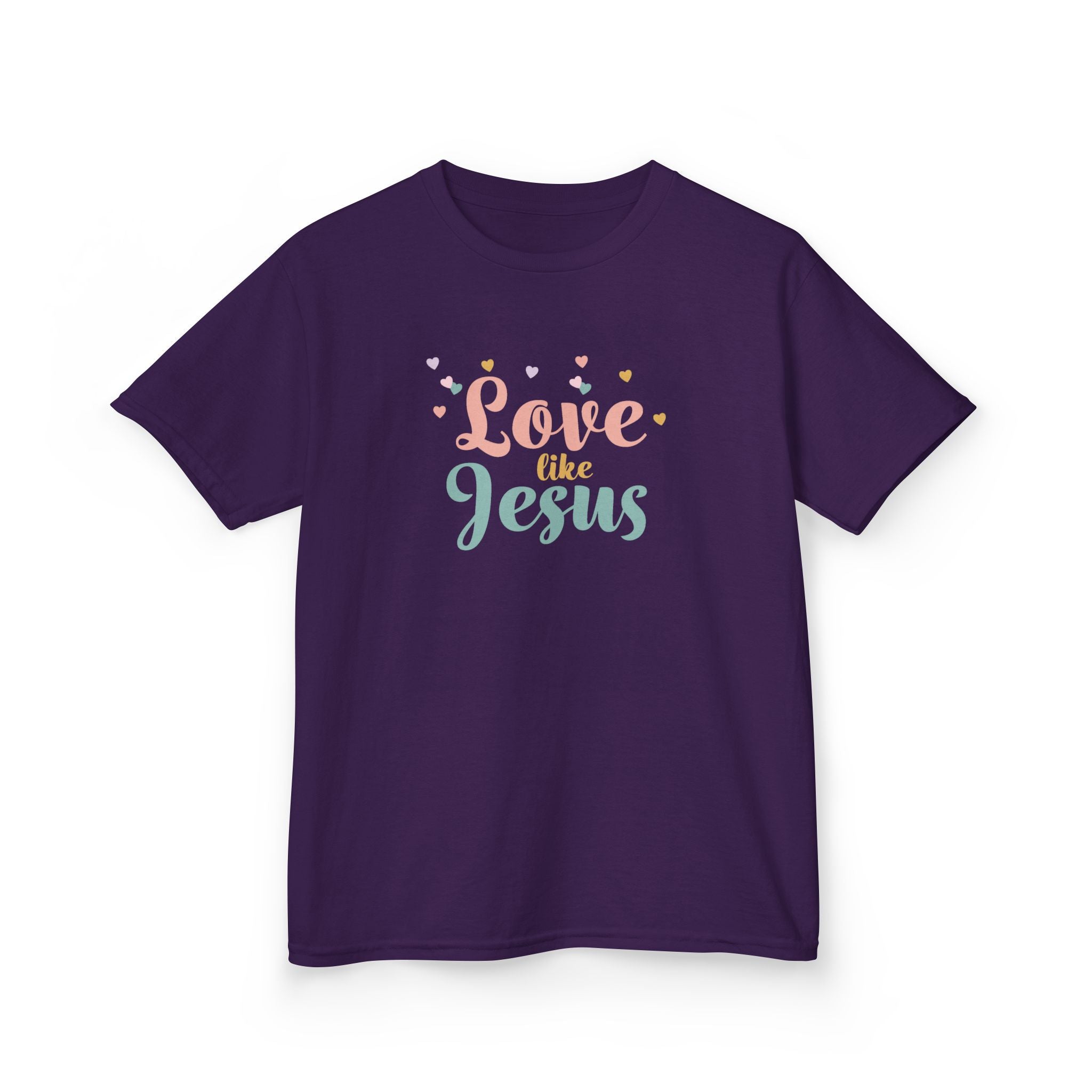 Faith Based Kids T-Shirt - Love Like Jesus | Kids clothes by atgodanddesigns