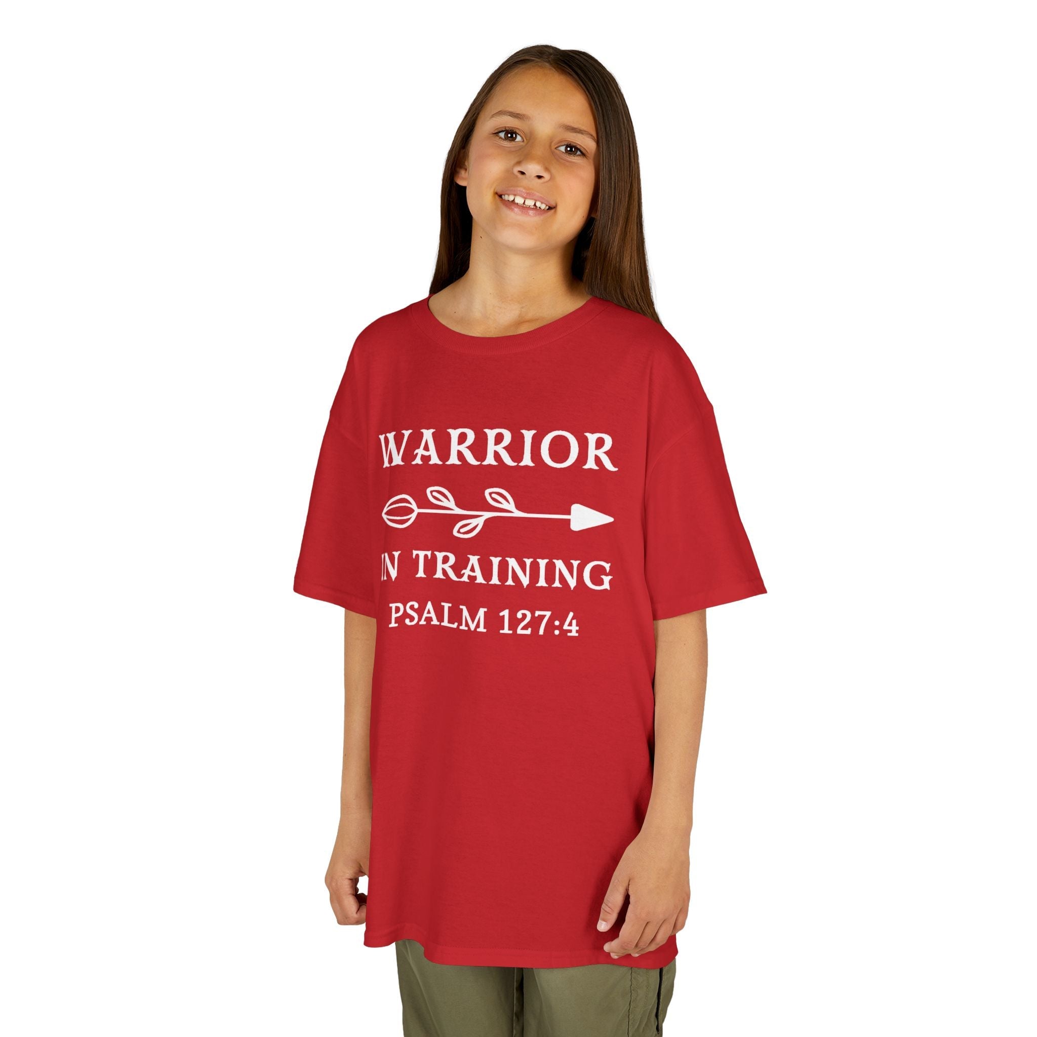 Faith Based Kids T-Shirt - Warrior In Training | Kids clothes by atgodanddesigns