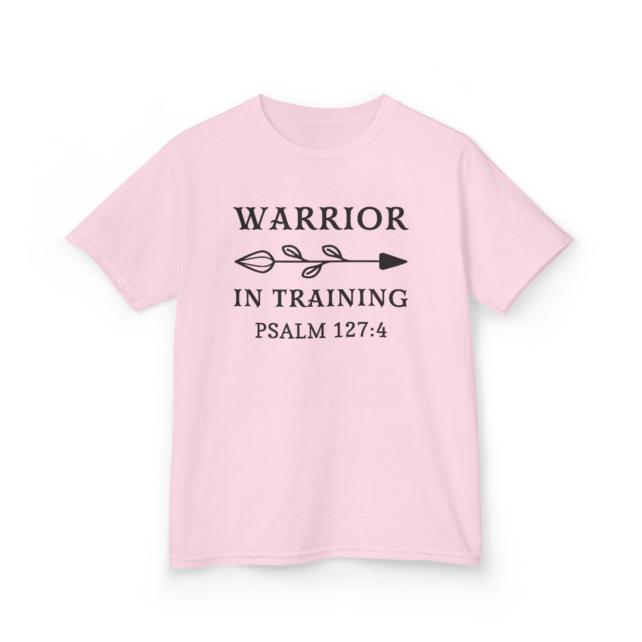 Faith Based Kids T-Shirt - Warrior In Training | Kids clothes by atgodanddesigns