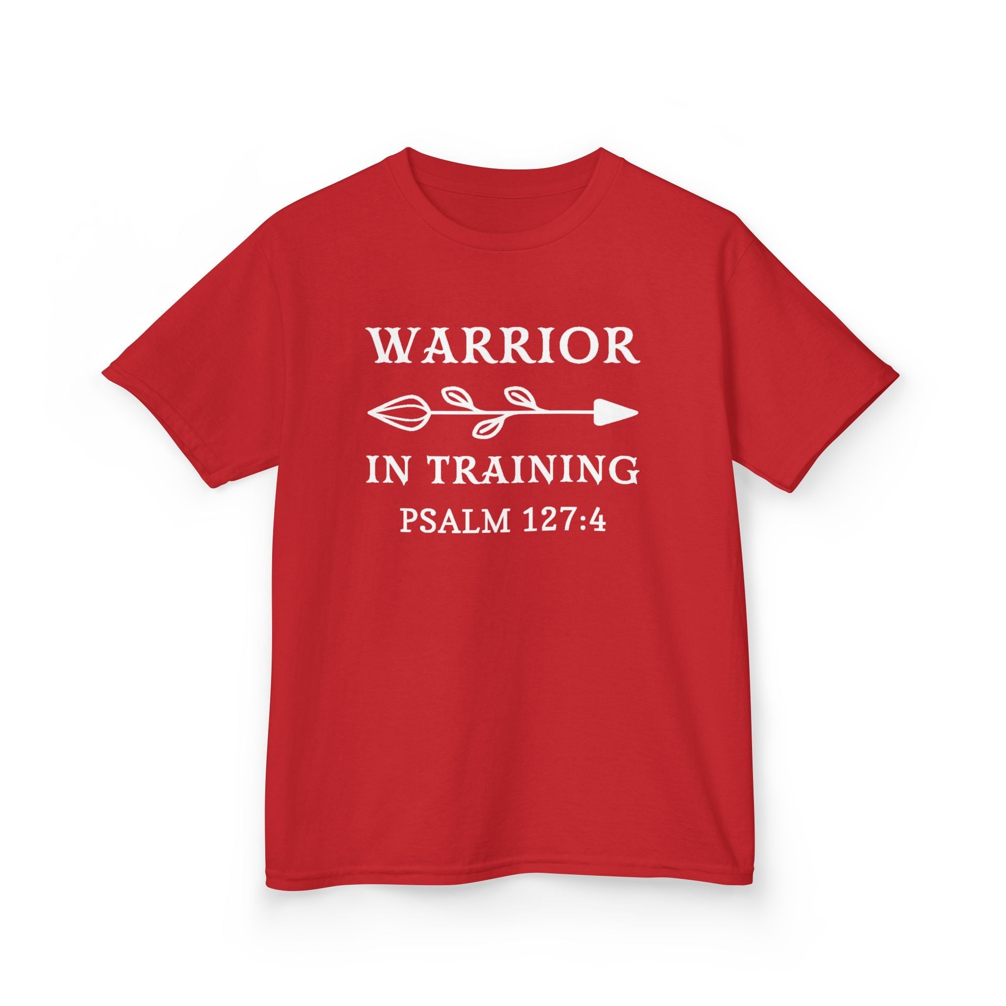 Faith Based Kids T-Shirt - Warrior In Training | Kids clothes by atgodanddesigns