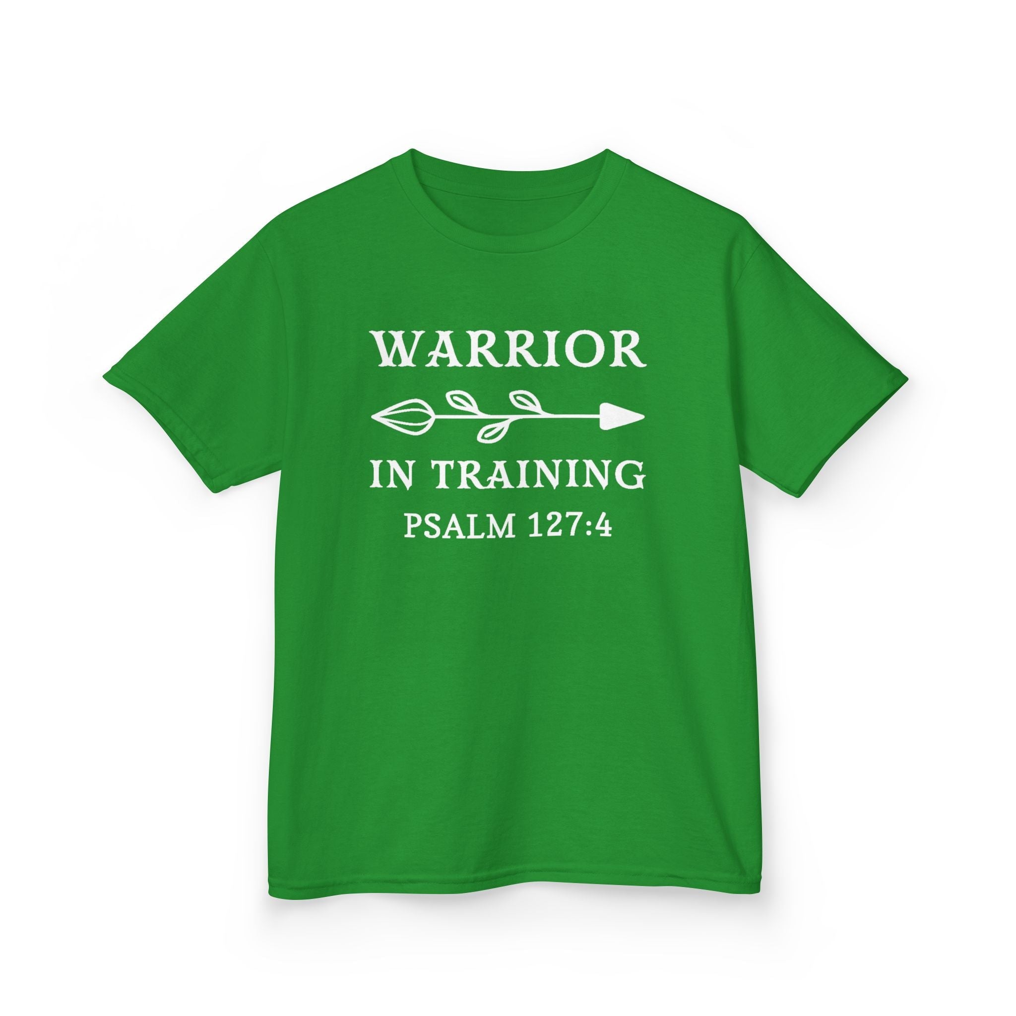Faith Based Kids T-Shirt - Warrior In Training | Kids clothes by atgodanddesigns