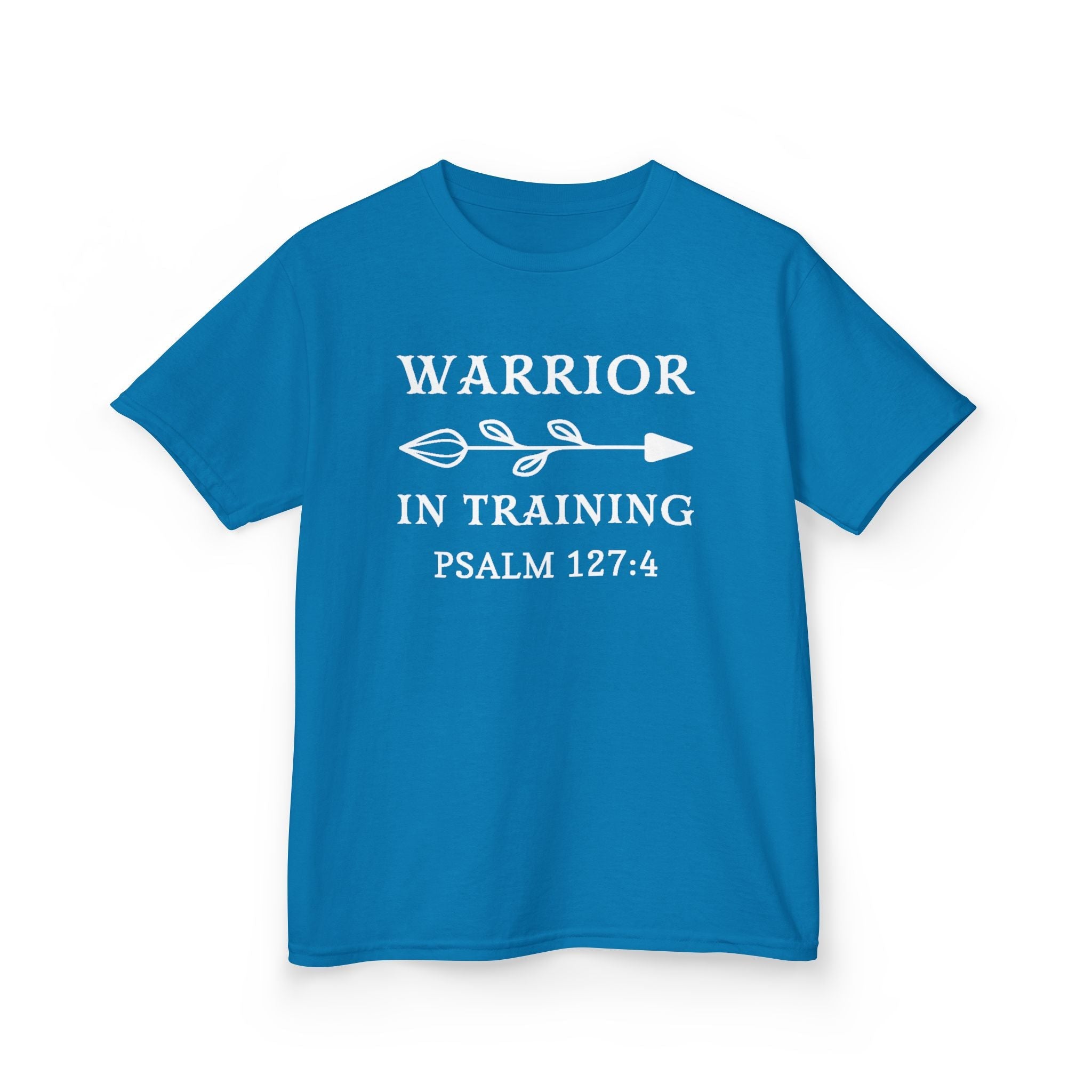 Faith Based Kids T-Shirt - Warrior In Training | Kids clothes by atgodanddesigns