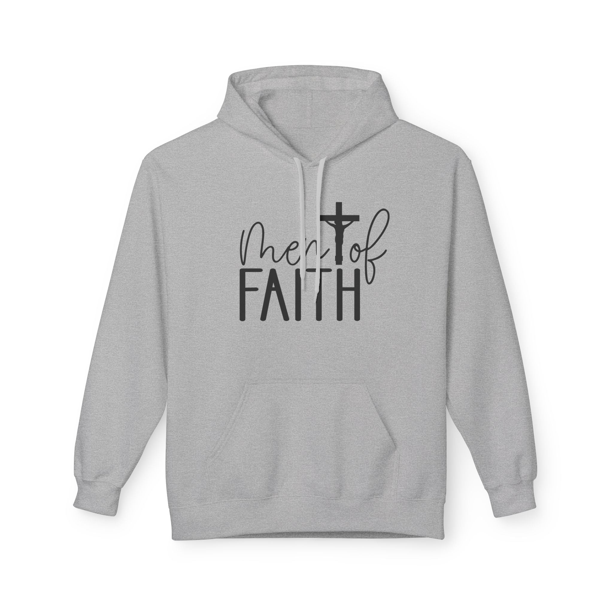 Faith Based Men's Fleece Hoodie - Men Of Faith | Hoodie by atgodanddesigns
