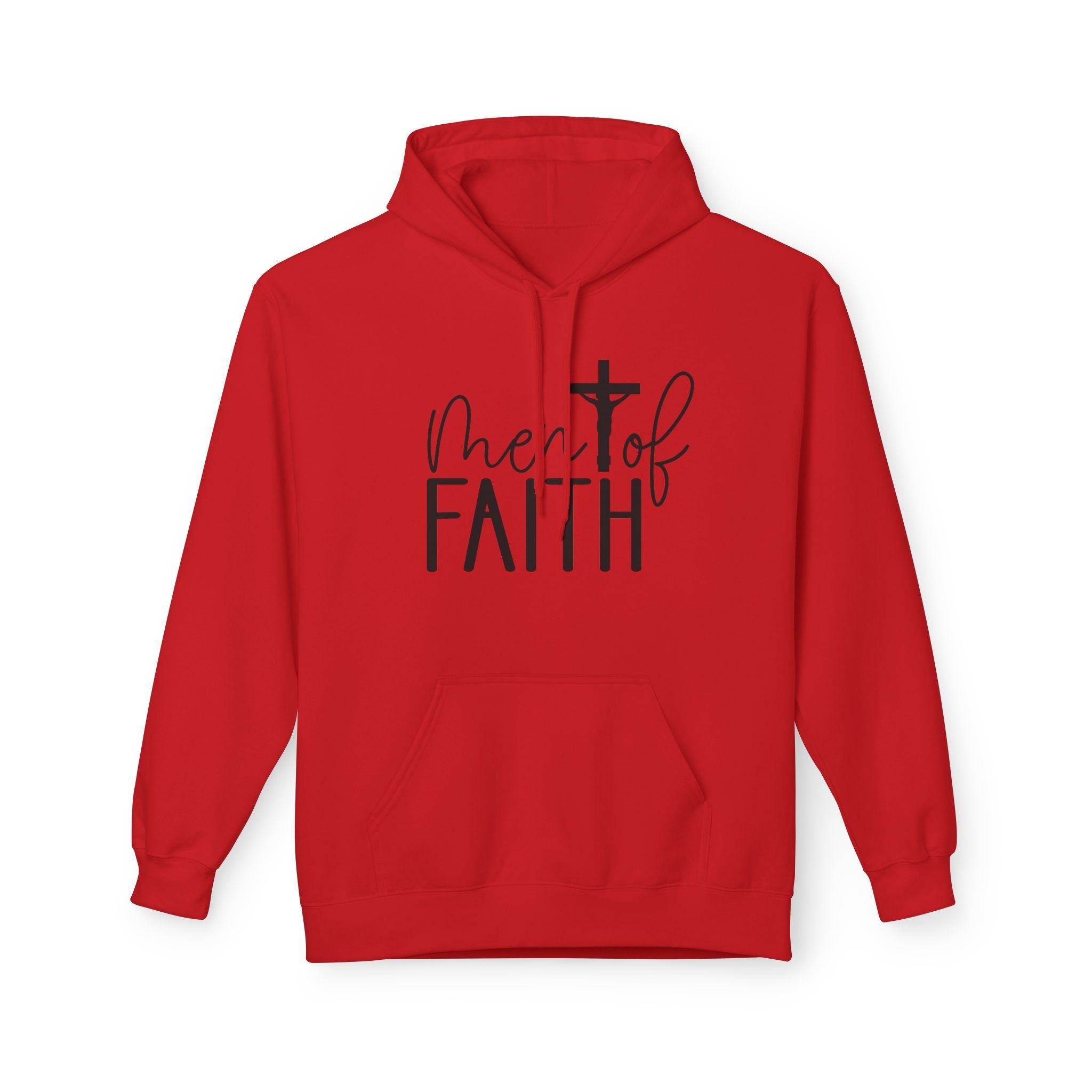 Faith Based Men's Fleece Hoodie - Men Of Faith | Hoodie by atgodanddesigns