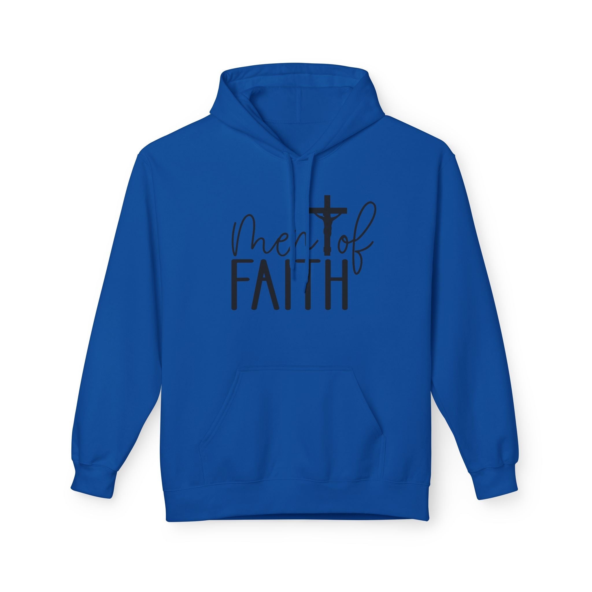 Faith Based Men's Fleece Hoodie - Men Of Faith | Hoodie by atgodanddesigns
