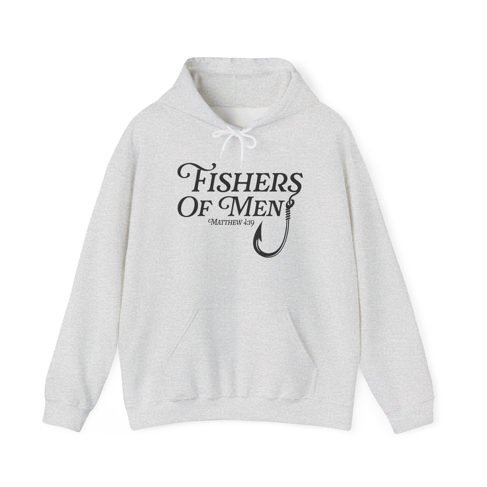 Faith Based Men's Hoodie - Fishers Of Men | Hoodie by atgodanddesigns