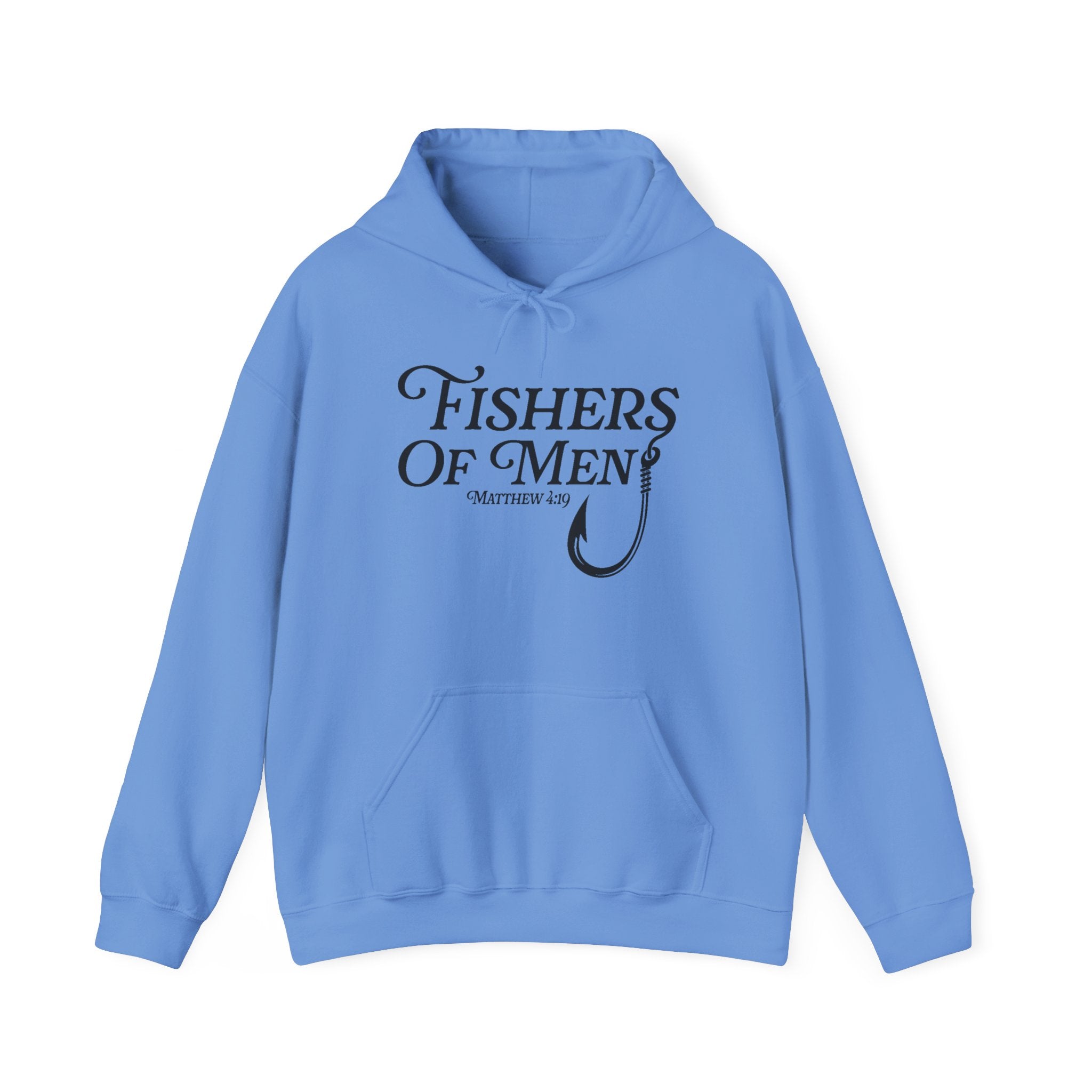 Faith Based Men's Hoodie - Fishers Of Men | Hoodie by atgodanddesigns