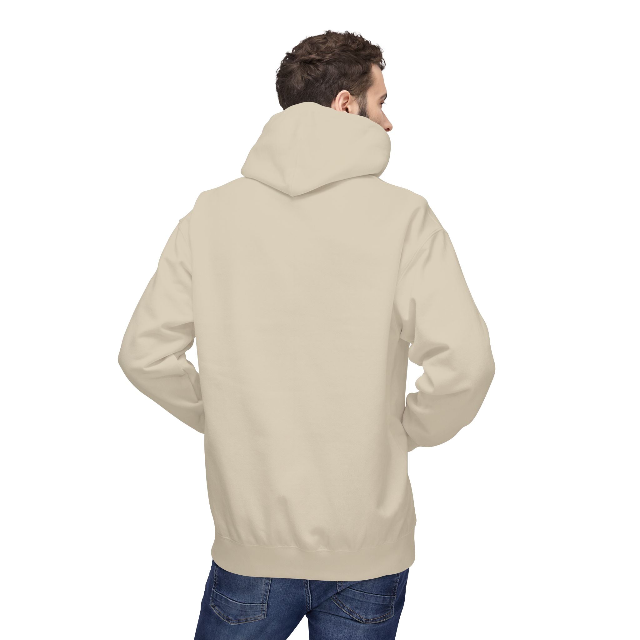 Faith Based Men's Hoodie - He Left The 99 To Find Me | Hoodie by atgodanddesigns