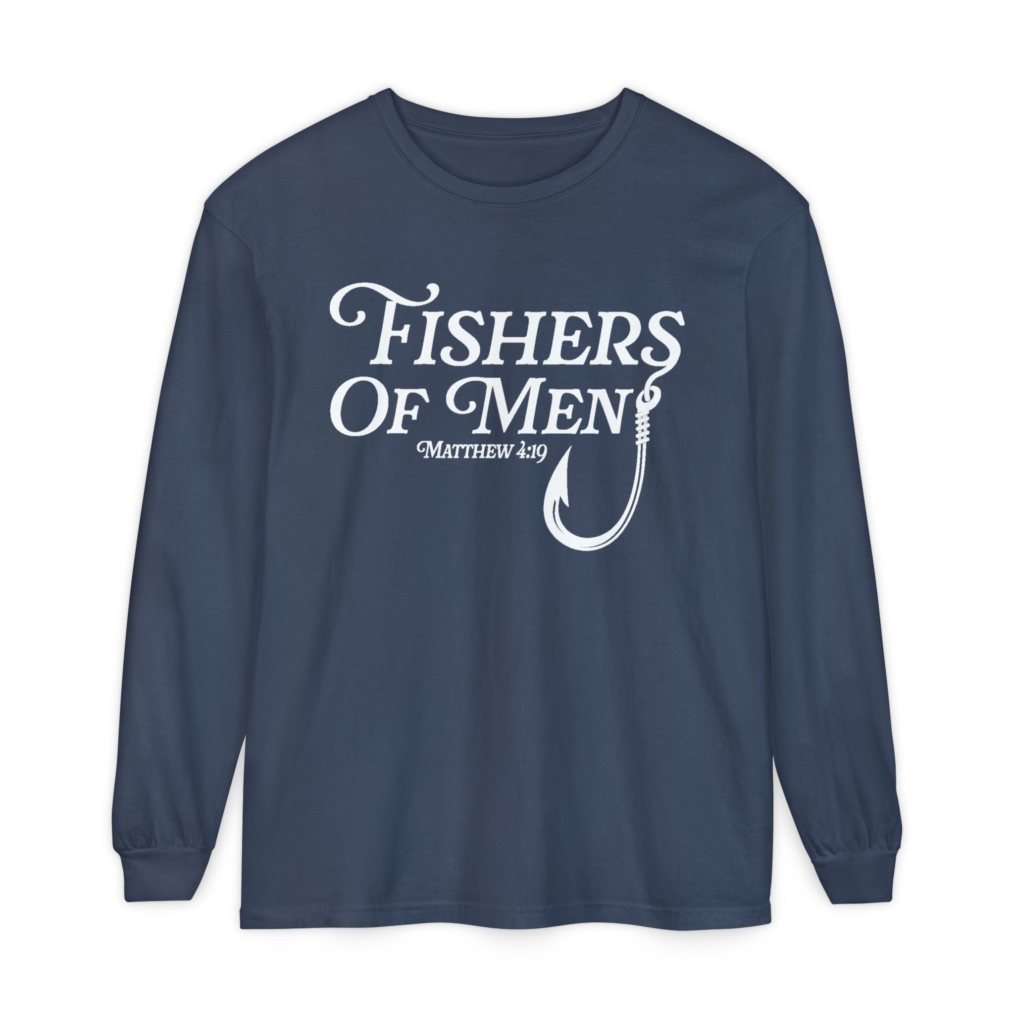 Faith Based Men's Long Sleeve T-Shirt - Fishers of Men | Long - sleeve by atgodanddesigns