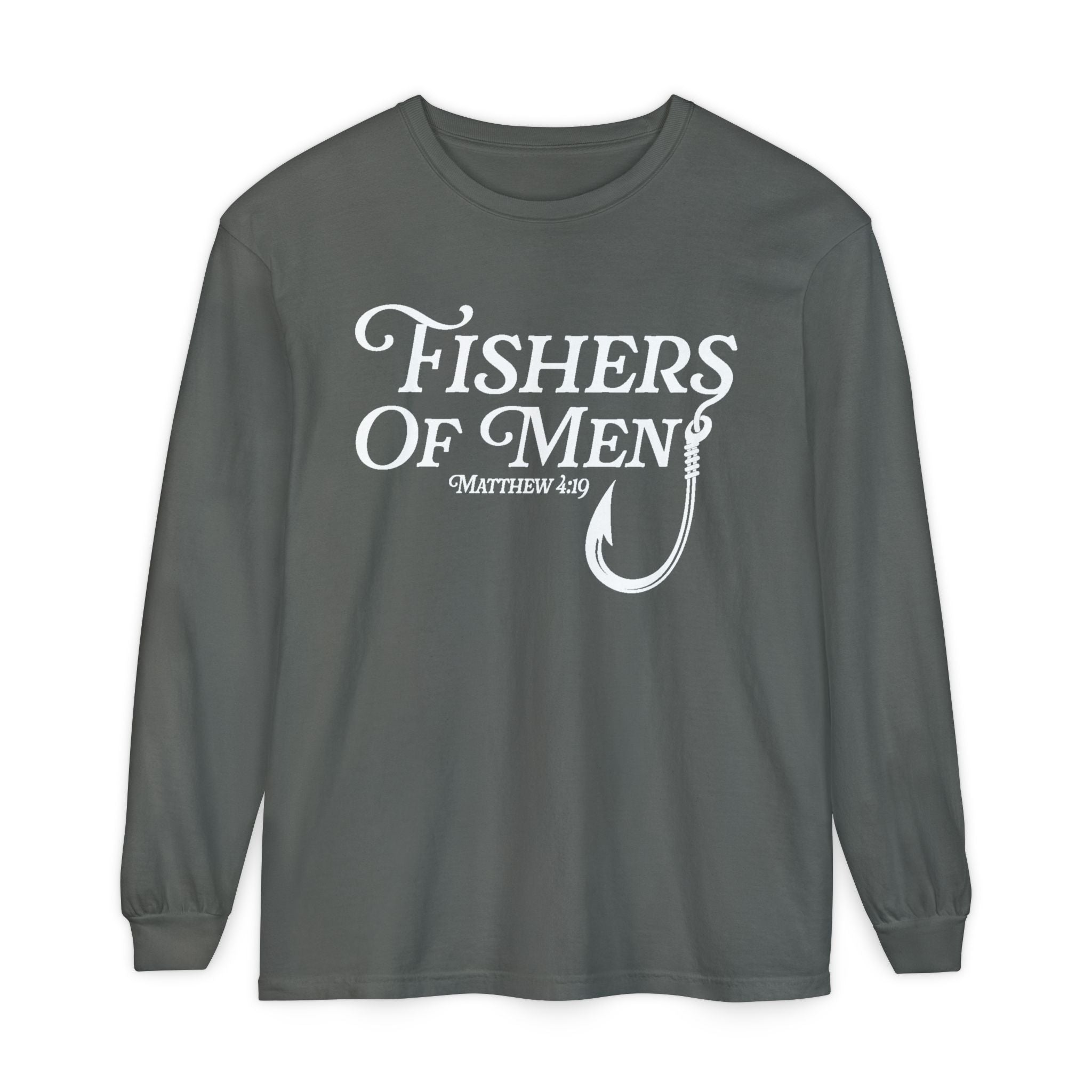 Faith Based Men's Long Sleeve T-Shirt - Fishers of Men | Long - sleeve by atgodanddesigns