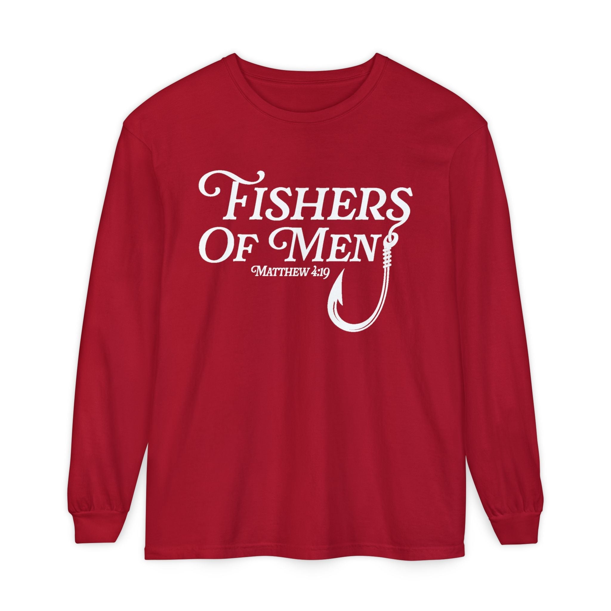 Faith Based Men's Long Sleeve T-Shirt - Fishers of Men | Long - sleeve by atgodanddesigns
