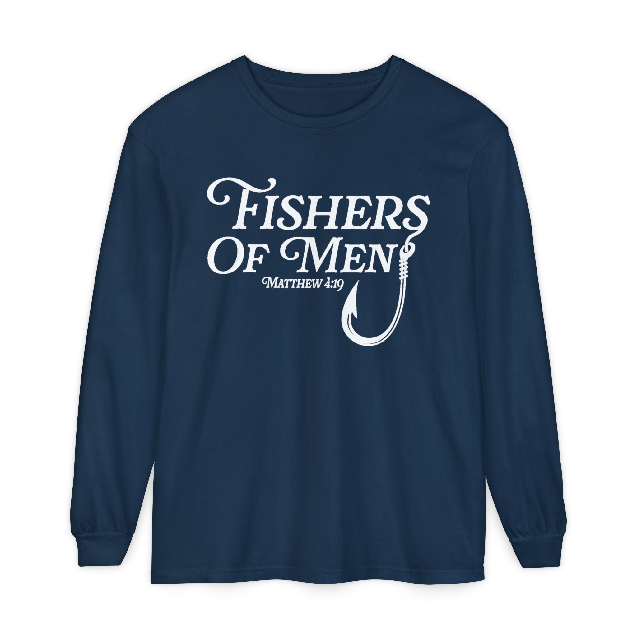 Faith Based Men's Long Sleeve T-Shirt - Fishers of Men | Long - sleeve by atgodanddesigns