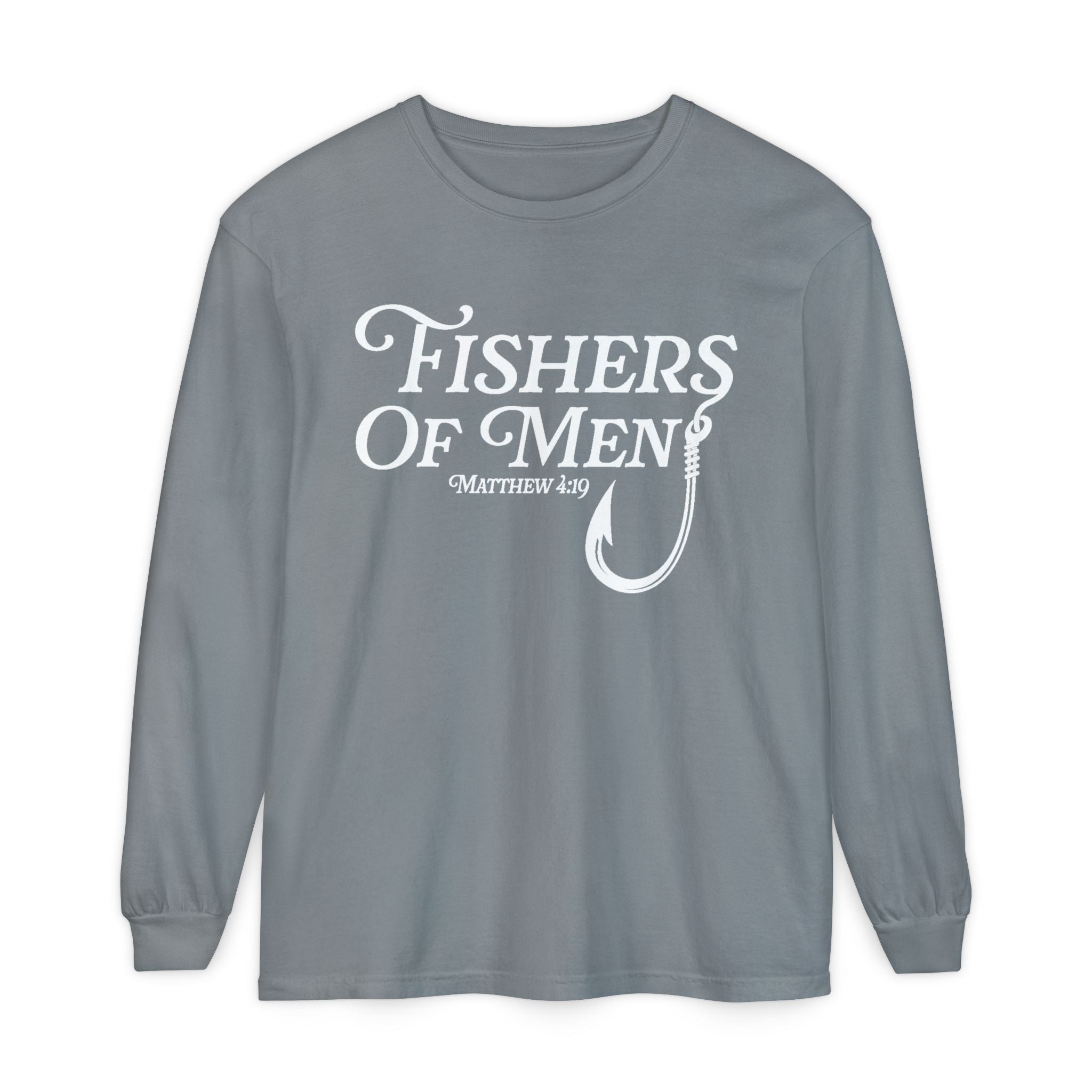 Faith Based Men's Long Sleeve T-Shirt - Fishers of Men | Long - sleeve by atgodanddesigns