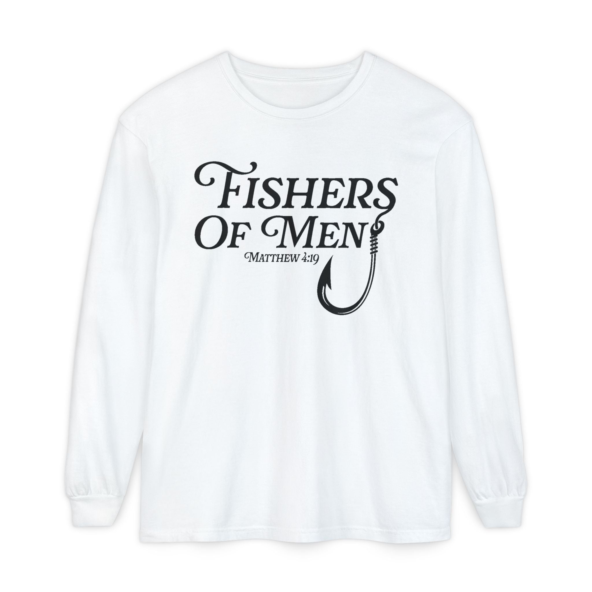 Faith Based Men's Long Sleeve T-Shirt - Fishers of Men | Long - sleeve by atgodanddesigns