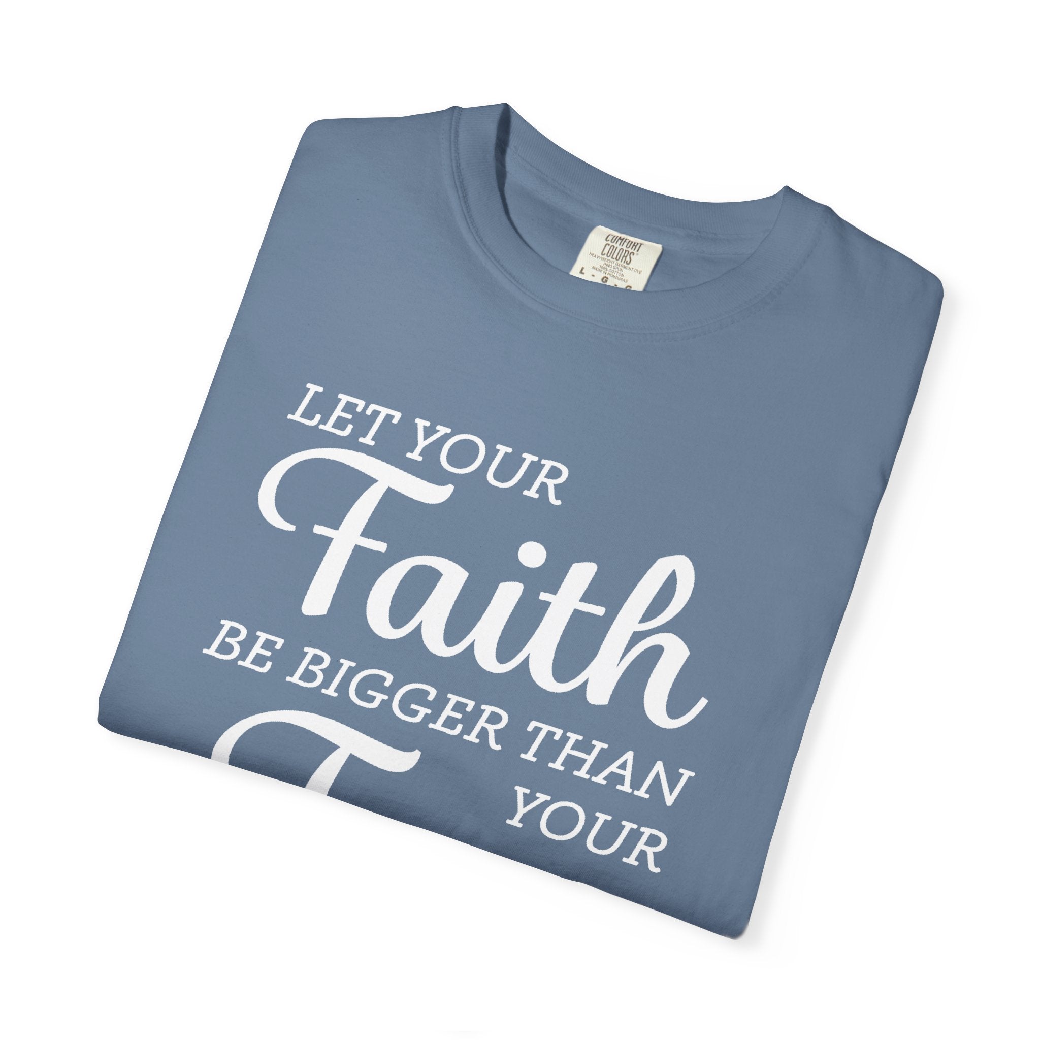 Faith Based Men's T-Shirt - Faith & Fear | T-Shirt by atgodanddesigns