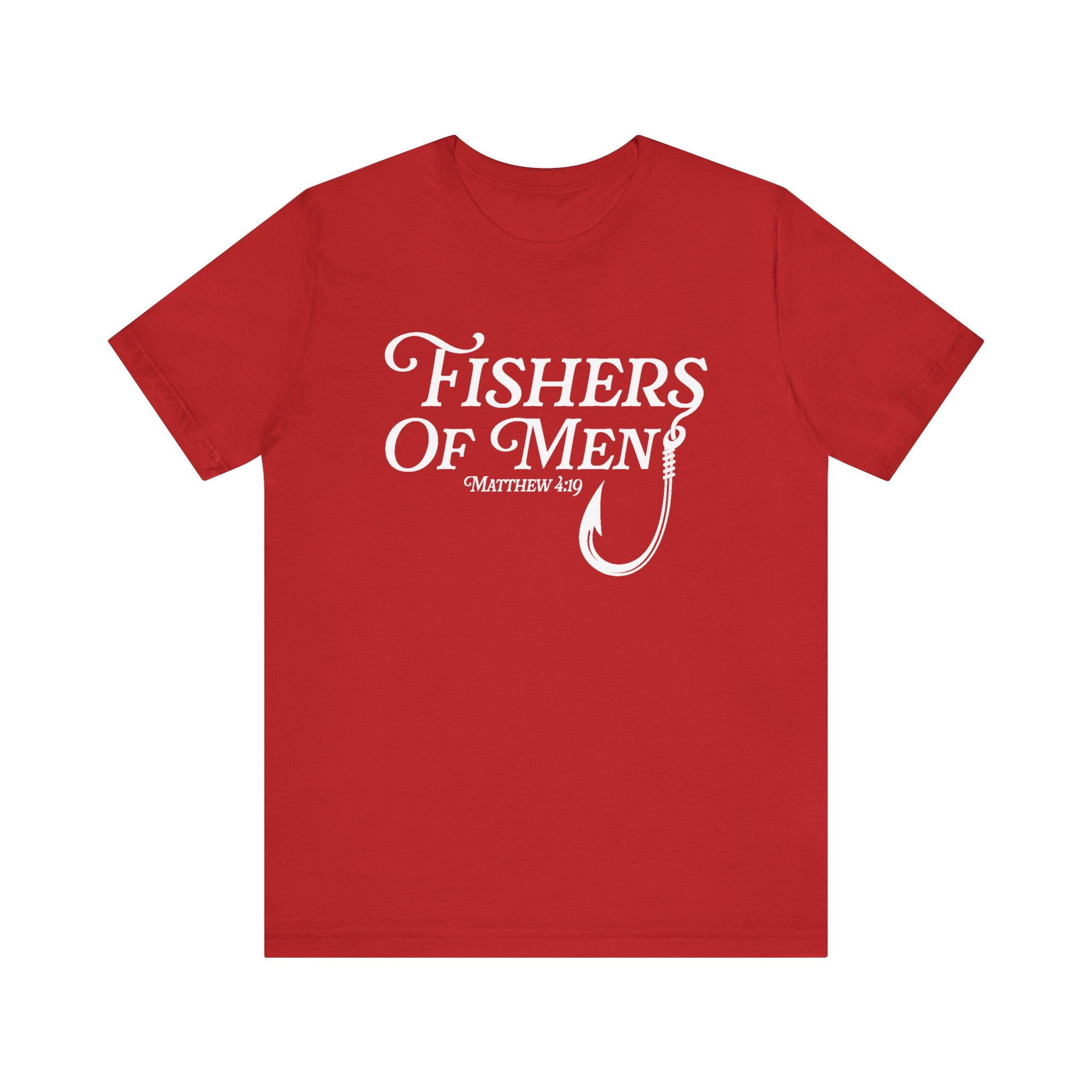 Faith Based Men's T-Shirt - Fishers of Men | T-Shirt by atgodanddesigns