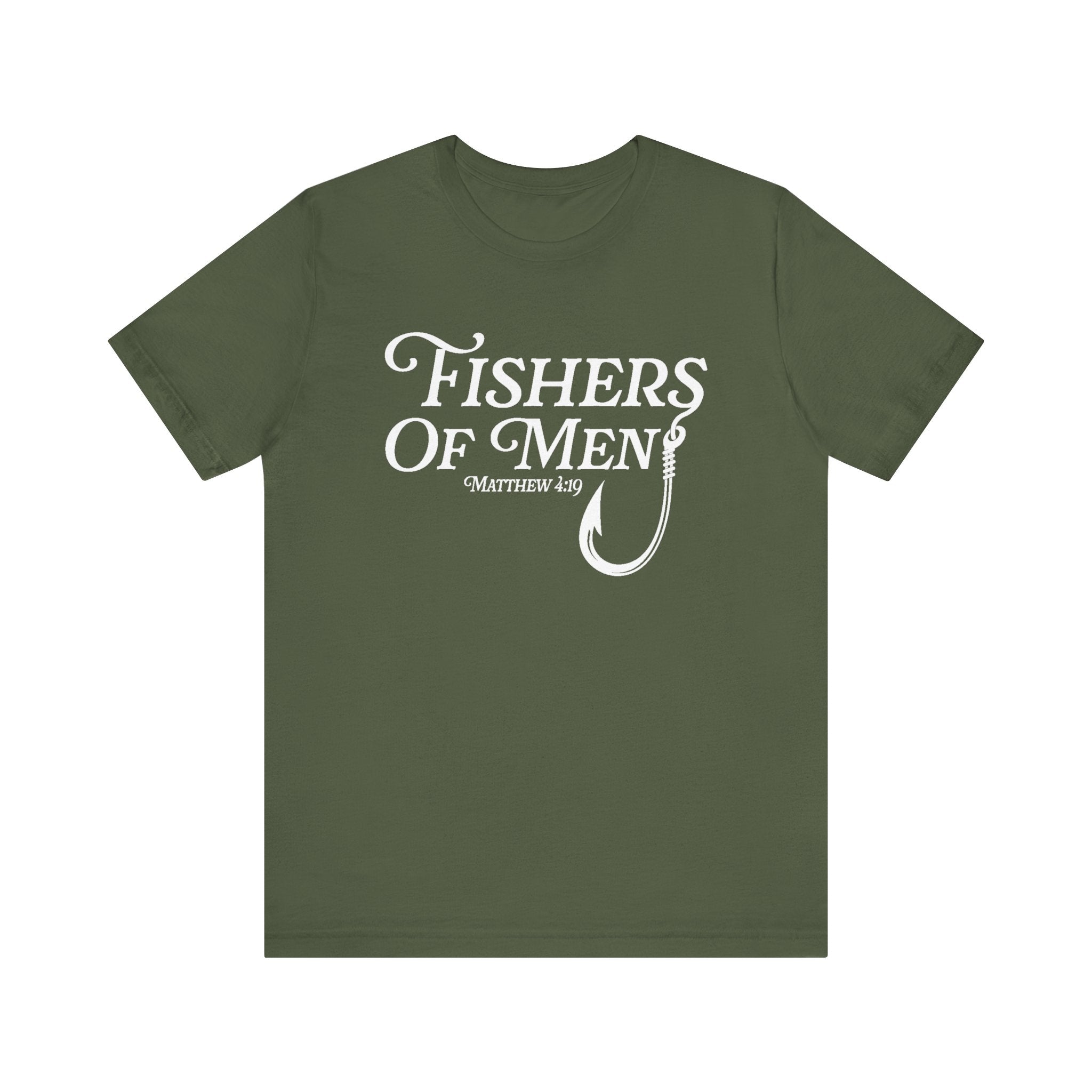 Faith Based Men's T-Shirt - Fishers of Men | T-Shirt by atgodanddesigns