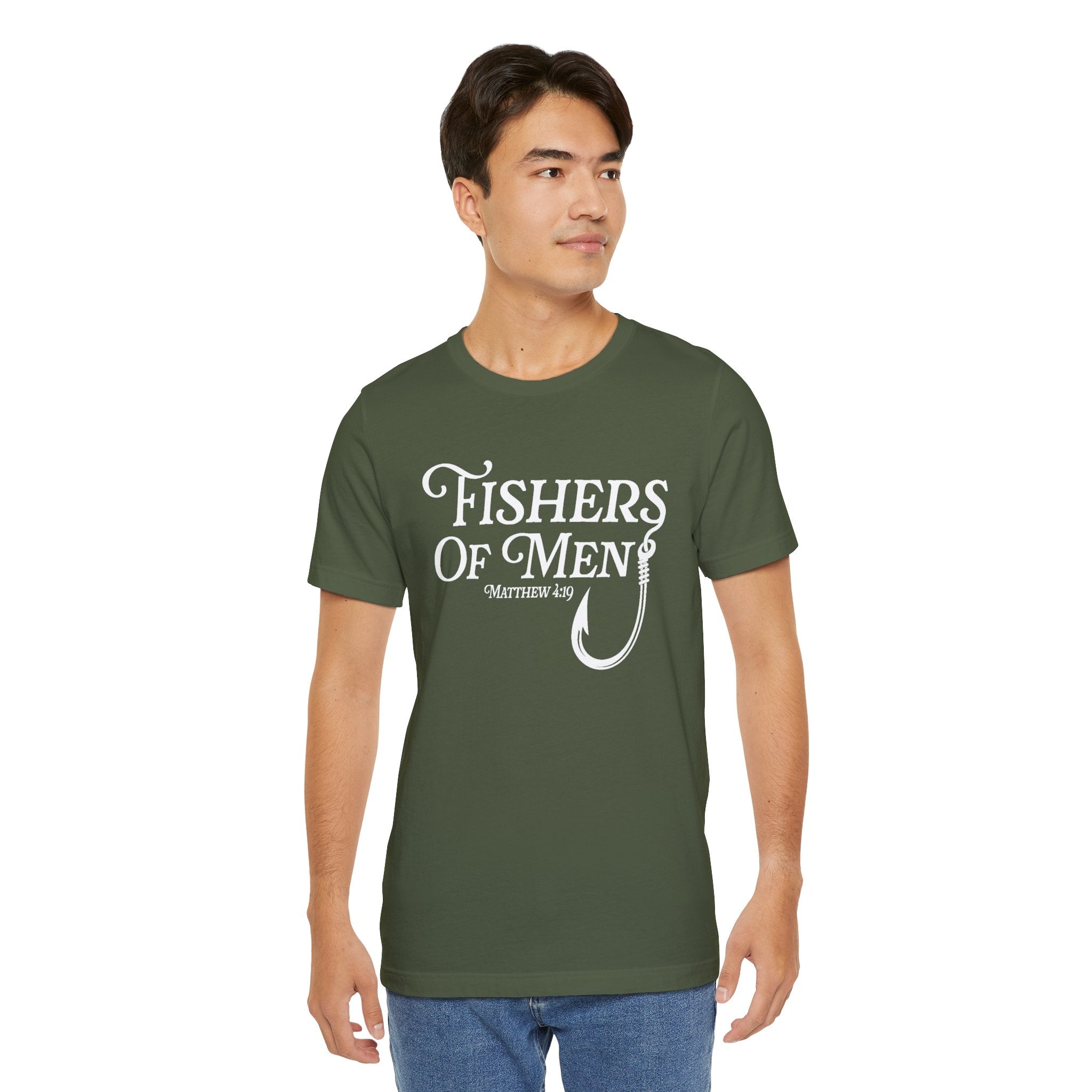Faith Based Men's T-Shirt - Fishers of Men | T-Shirt by atgodanddesigns