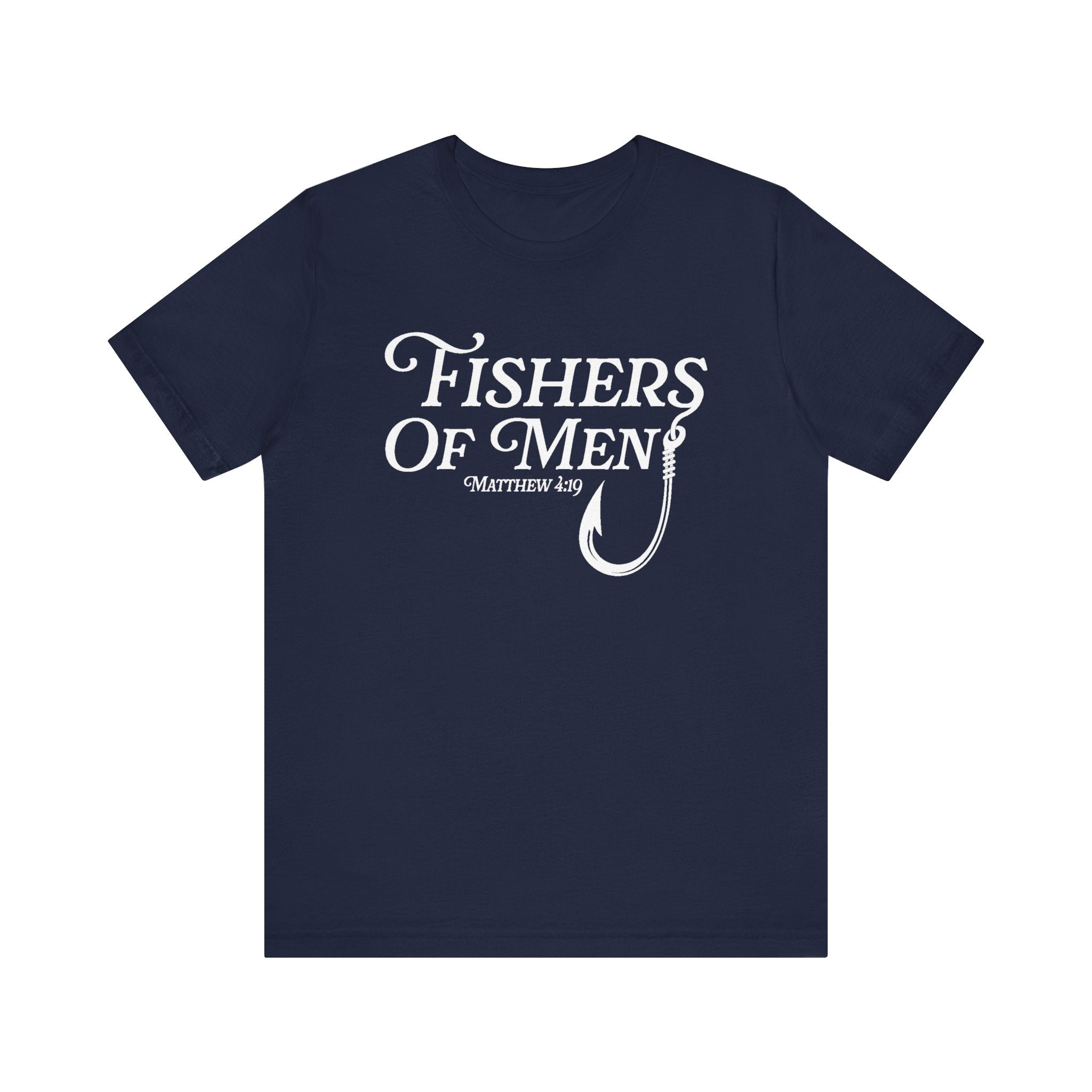 Faith Based Men's T-Shirt - Fishers of Men | T-Shirt by atgodanddesigns