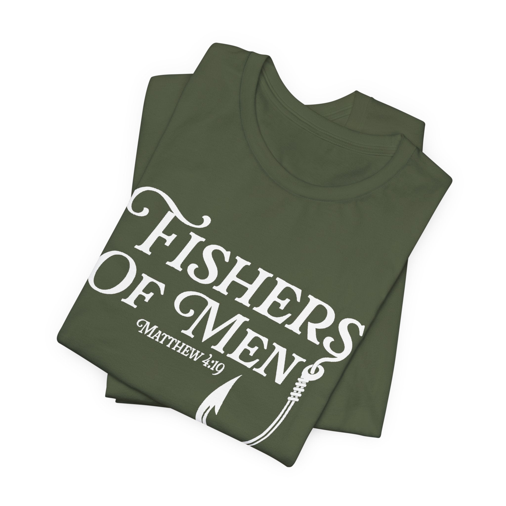 Faith Based Men's T-Shirt - Fishers of Men | T-Shirt by atgodanddesigns