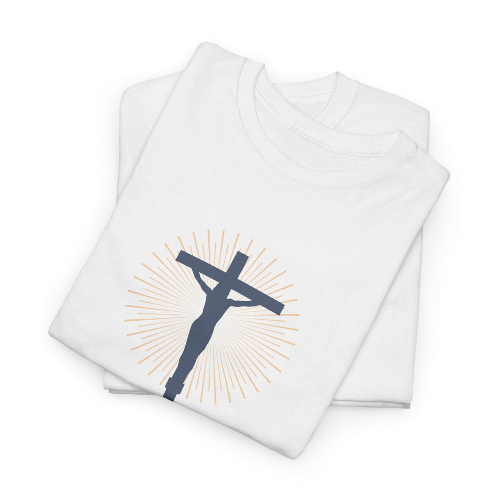 Faith Based Men's T-Shirt - For God So Loved the World | T-Shirt by atgodanddesigns