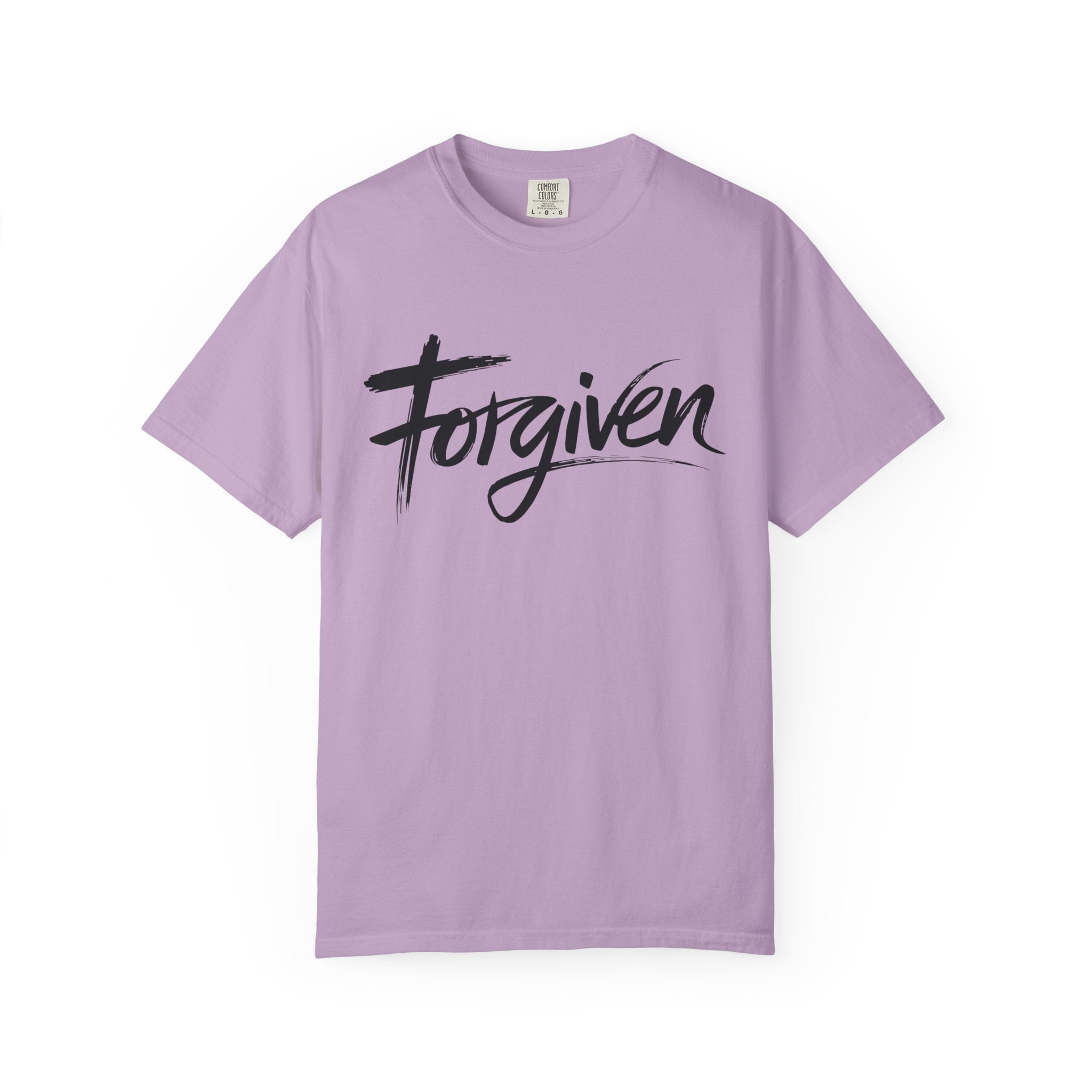 Faith Based Men's T-Shirt - Forgiven | T-Shirt by atgodanddesigns