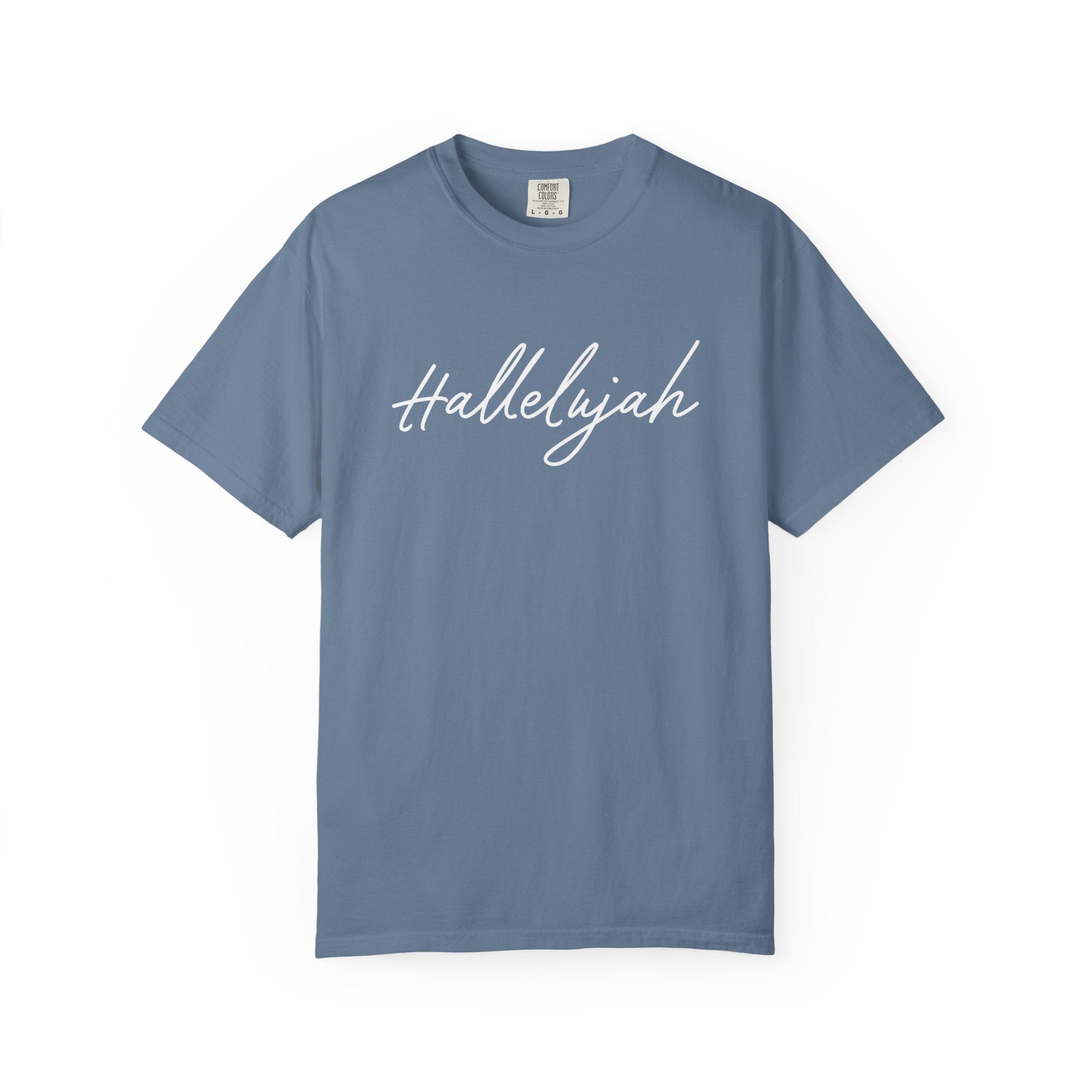 Faith Based Men's T-Shirt - Hallelujah | T-Shirt by atgodanddesigns
