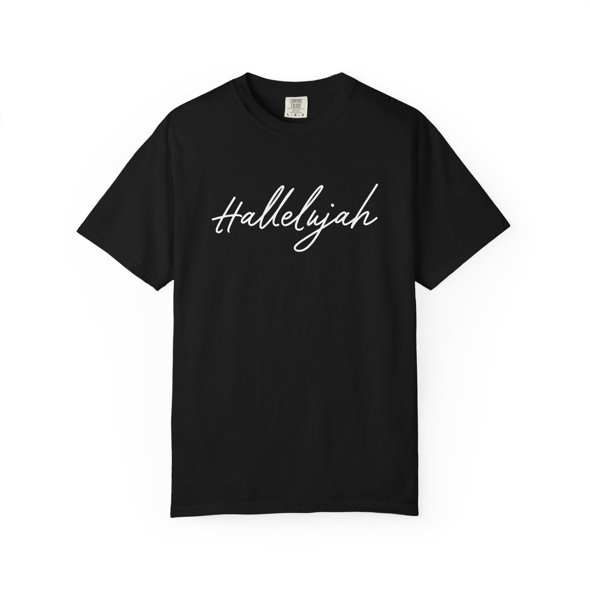 Faith Based Men's T-Shirt - Hallelujah | T-Shirt by atgodanddesigns