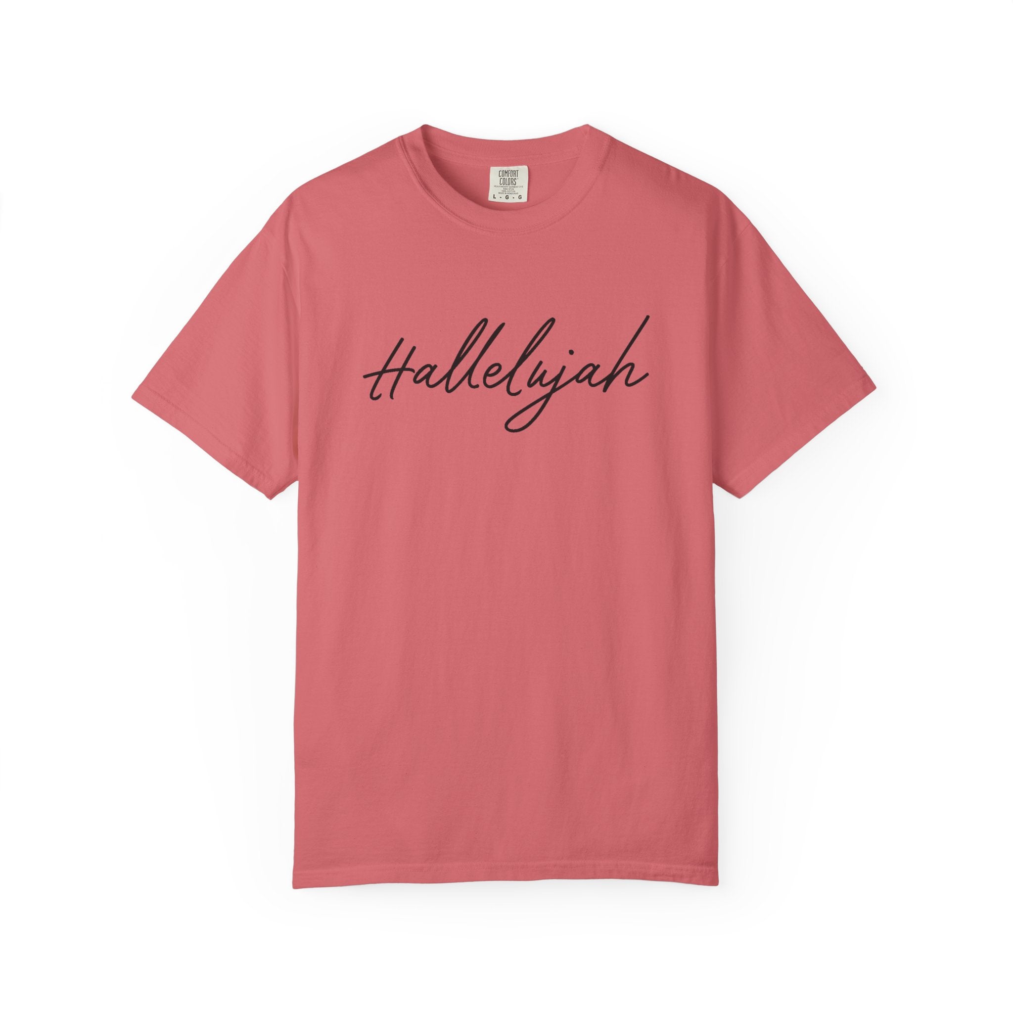 Faith Based Men's T-Shirt - Hallelujah | T-Shirt by atgodanddesigns