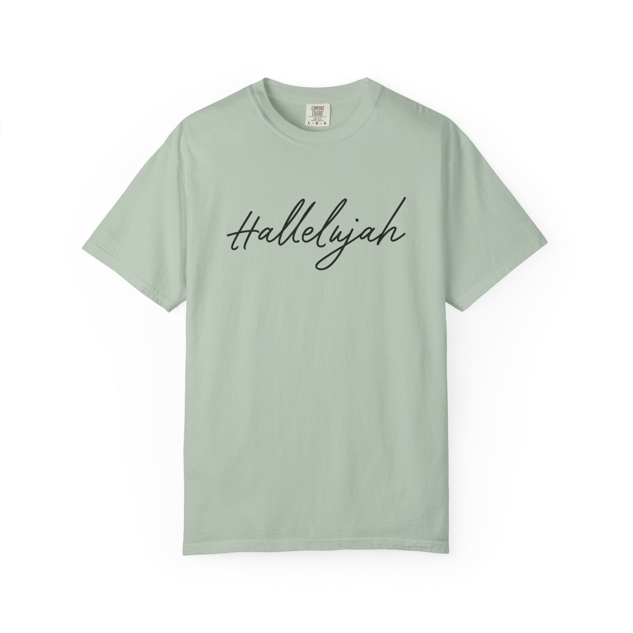 Faith Based Men's T-Shirt - Hallelujah | T-Shirt by atgodanddesigns