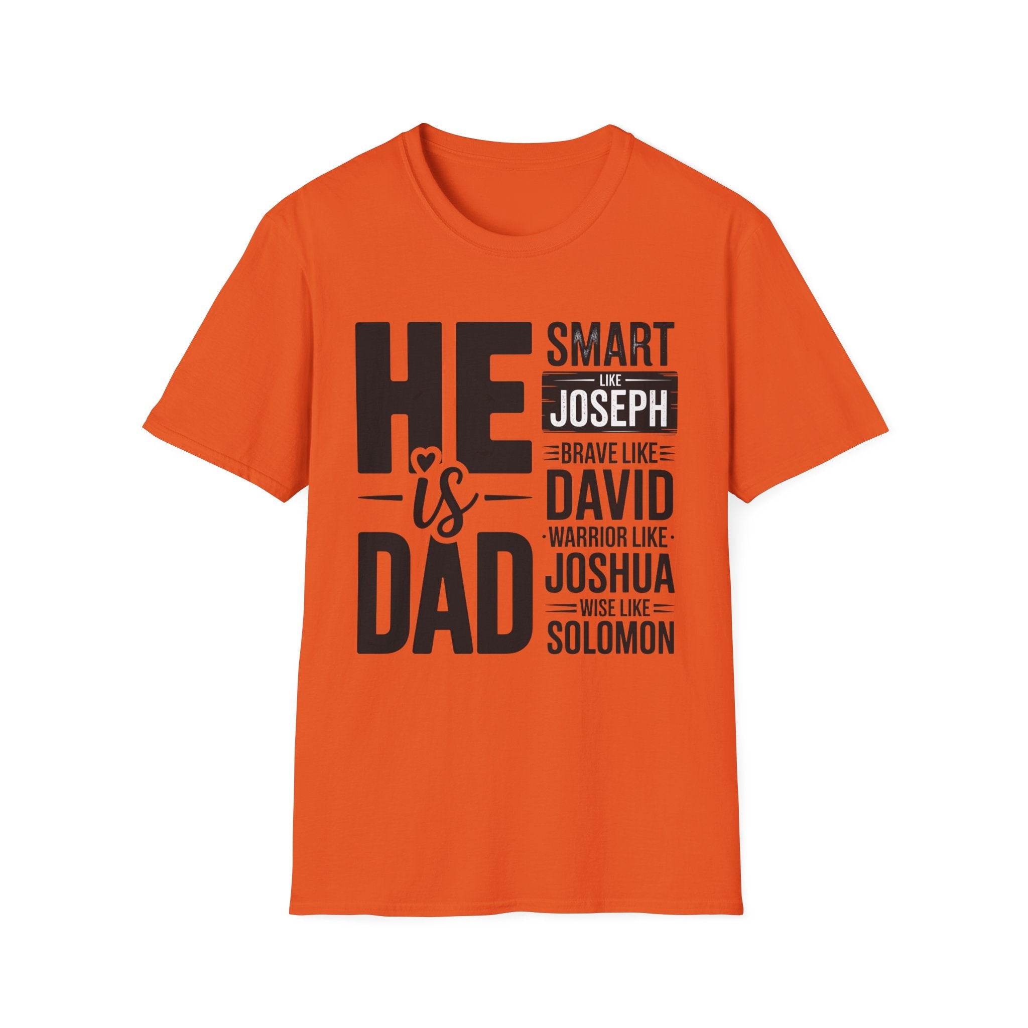 Faith Based Men's T-Shirt - " He Is Dad" | T-Shirt by atgodanddesigns