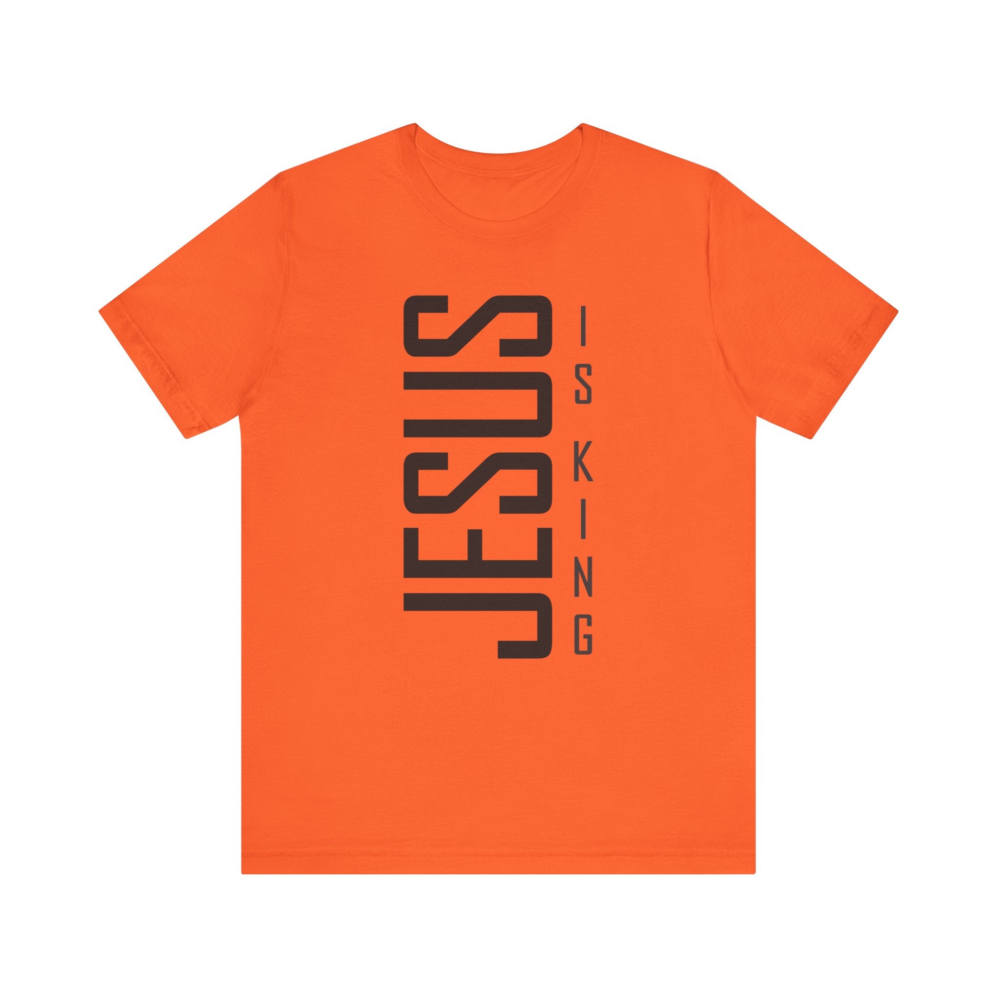 Faith Based Men's T-Shirt - " Jesus Is King" | T-Shirt by atgodanddesigns