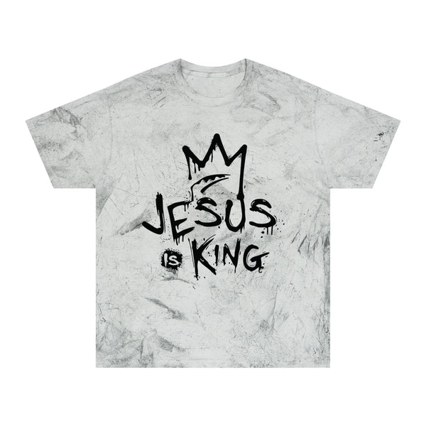 Faith Based Men's T-Shirt - Jesus is King | T-Shirt by atgodanddesigns