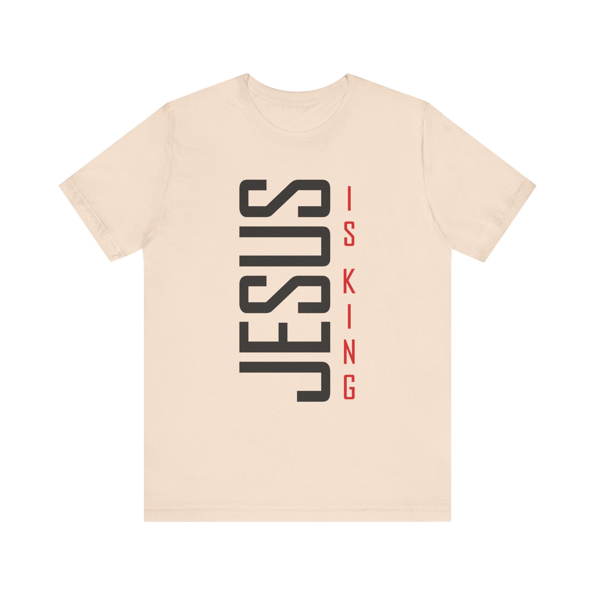 Faith Based Men's T-Shirt - " Jesus Is King" | T-Shirt by atgodanddesigns