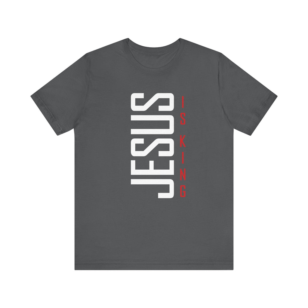 Faith Based Men's T-Shirt - " Jesus Is King" | T-Shirt by atgodanddesigns