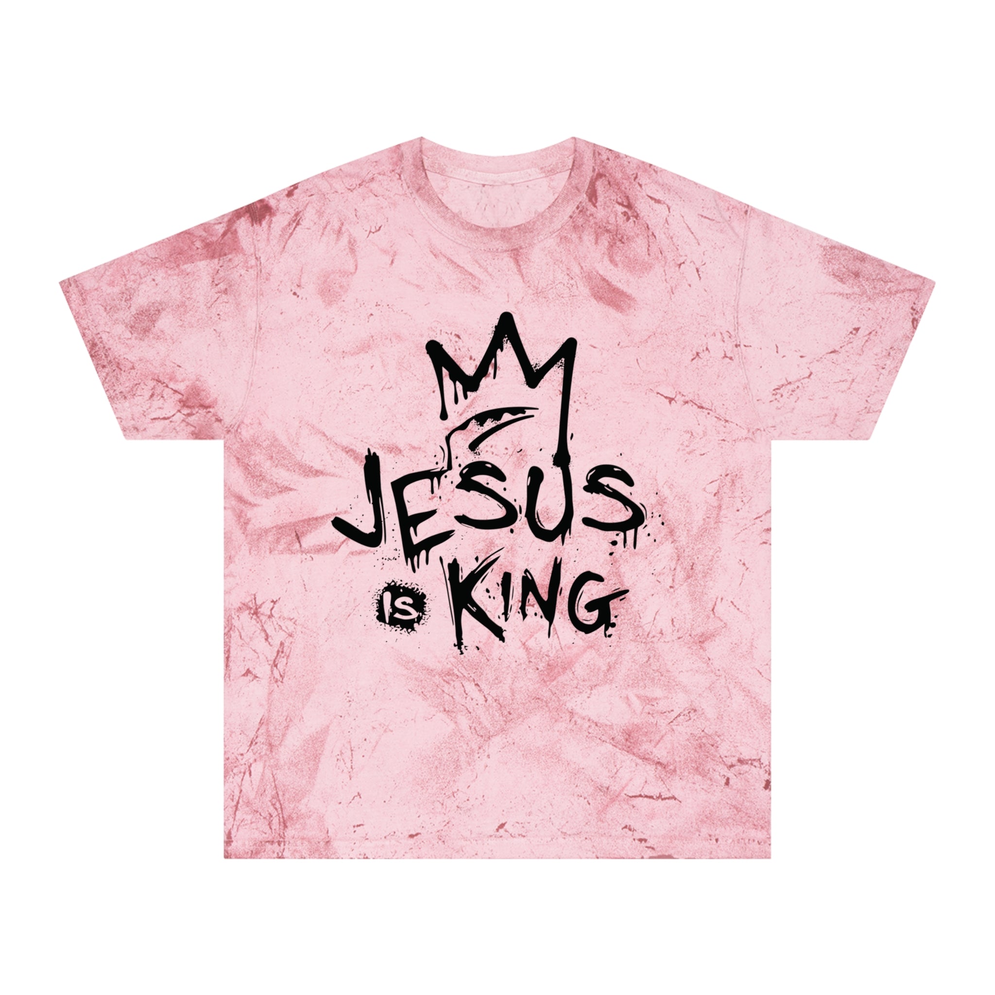 Faith Based Men's T-Shirt - Jesus is King | T-Shirt by atgodanddesigns
