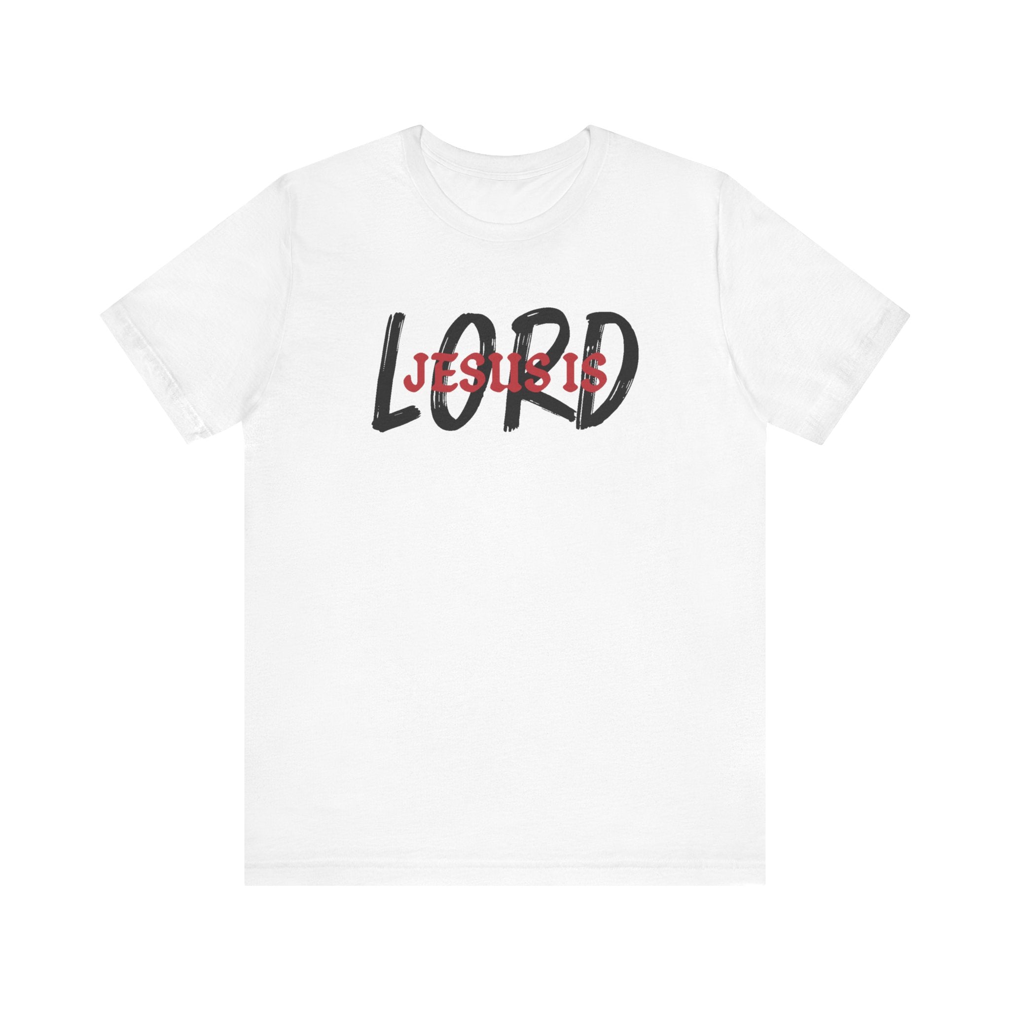 Faith Based Men's T-Shirt - Jesus is Lord | T-Shirt by atgodanddesigns